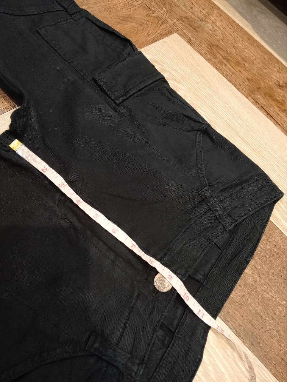 BUFFALO BOBS BUFFALO BOBS CRYSTAL ANKLE ZIP CARGO PANTS - BLACK Size US 33 - 11 Thumbnail