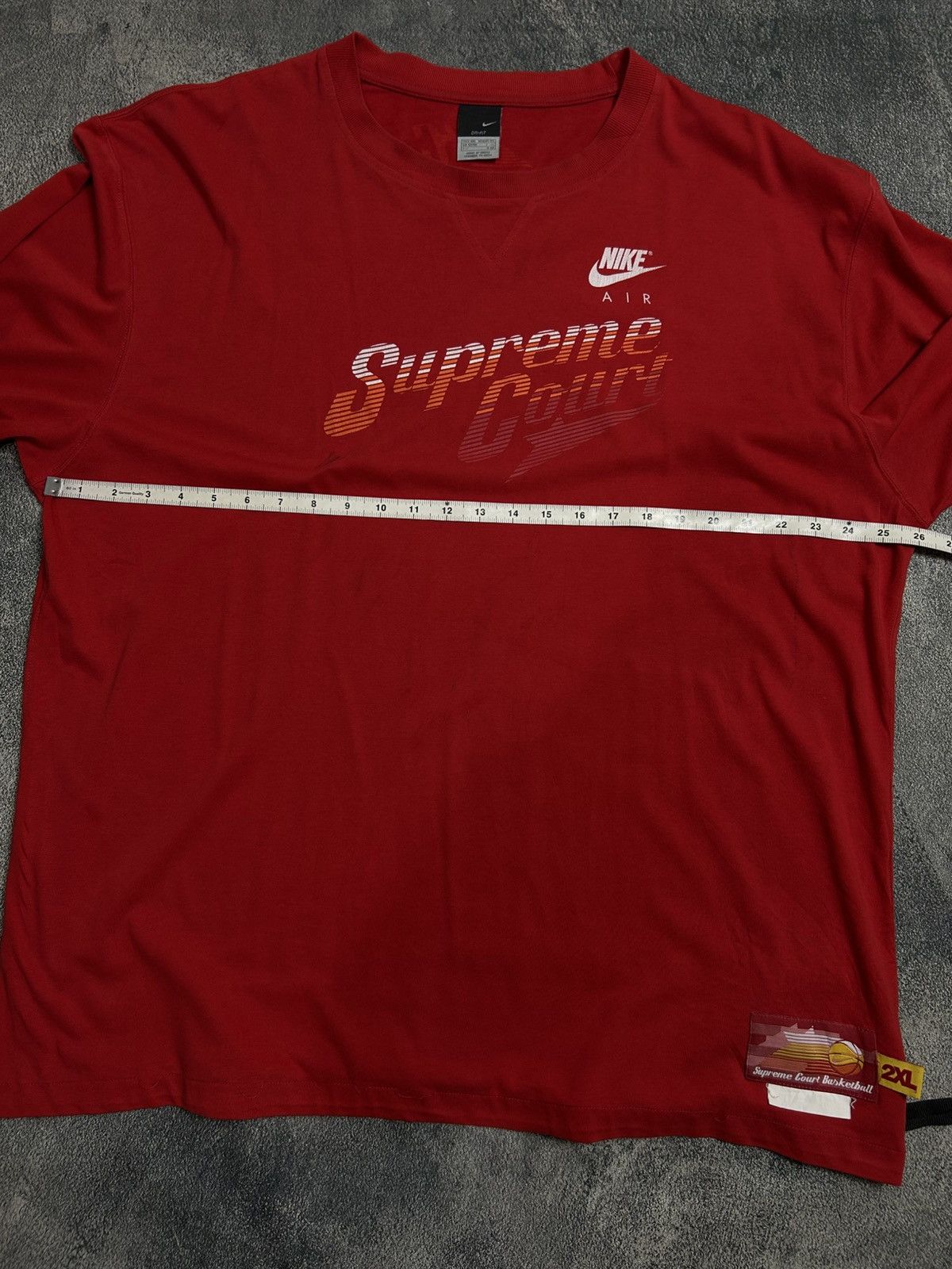 Nike Vintage Nike supreme court longsleeve Size US XXL / EU 58 / 5 - 11 Thumbnail
