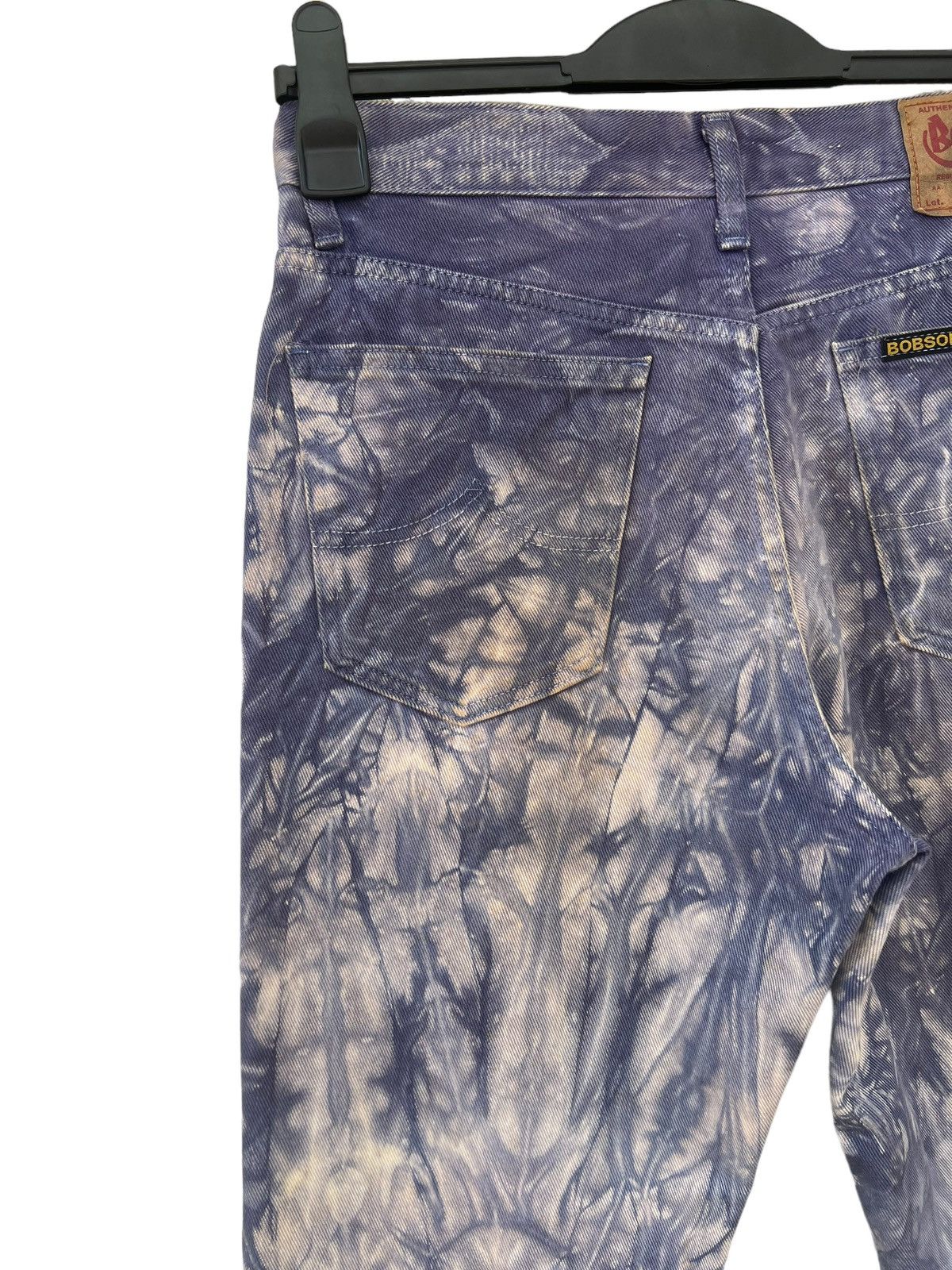 Big John Japan Brand BOBSON Made in Japan Purple Tie Dye Denim Jeans Size US 30 / EU 46 - 16 Thumbnail