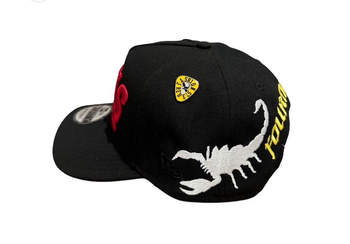 New Era Heels New Era Westside Gunn 4th Rope black red snapback hat Size ONE SIZE - 2 Thumbnail