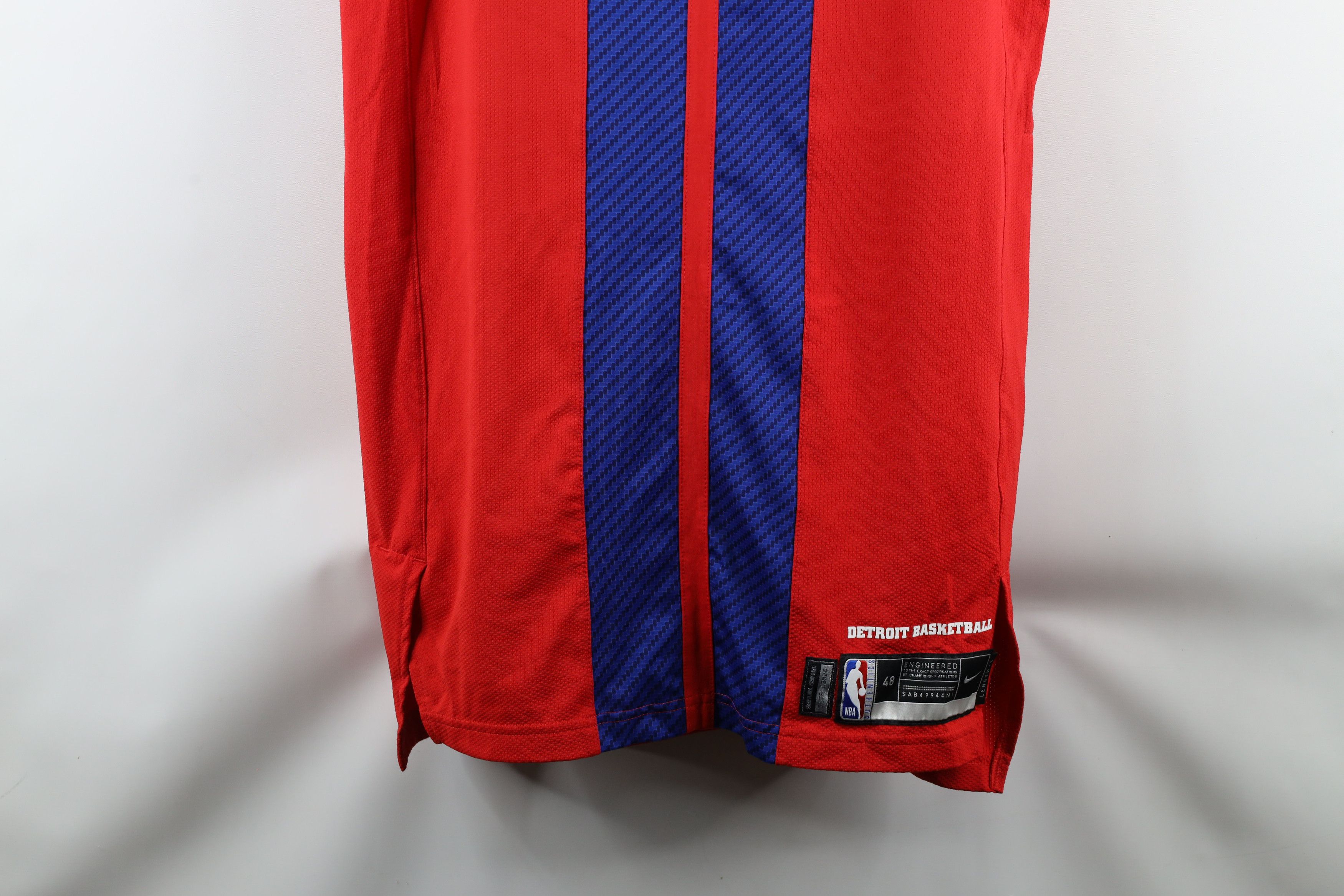 Nike × Vintage Nike Vaporknit NBA Reggie Jackson Pistons Basketball Jersey Size US L / EU 52-54 / 3 - 4 Thumbnail