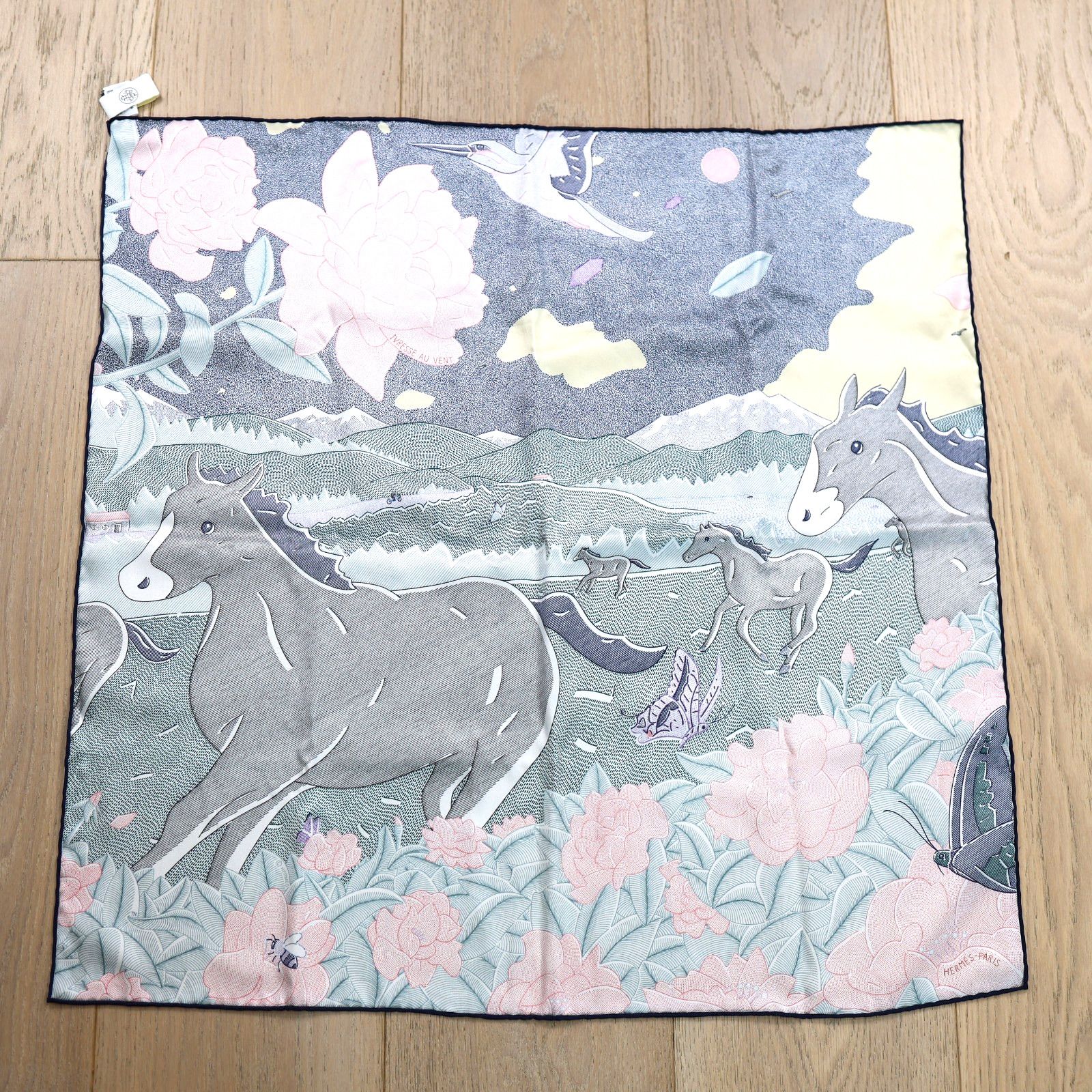 Hermes New with Box HERMES Ivresse Au Vent 70 Silk Scarf Size ONE SIZE - 5 Thumbnail