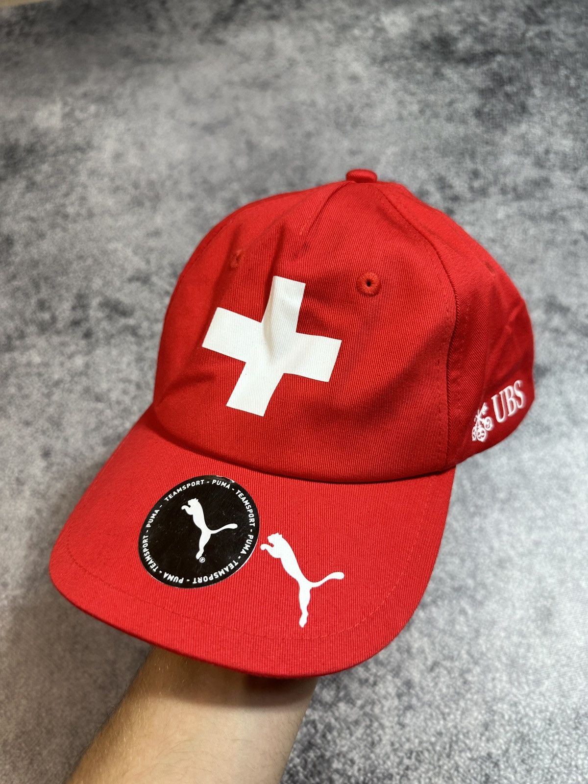 Puma New Puma Suisse Logo Cap Streetwear Very Rare Soccer Size ONE SIZE - 1 Thumbnail