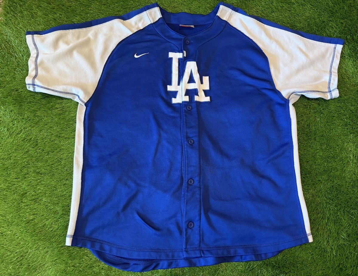 Nike Los Angeles Dodgers Jersey MLB Baseball Nike Team 90 Vintage Size US XXL / EU 58 / 5 - 1 Thumbnail
