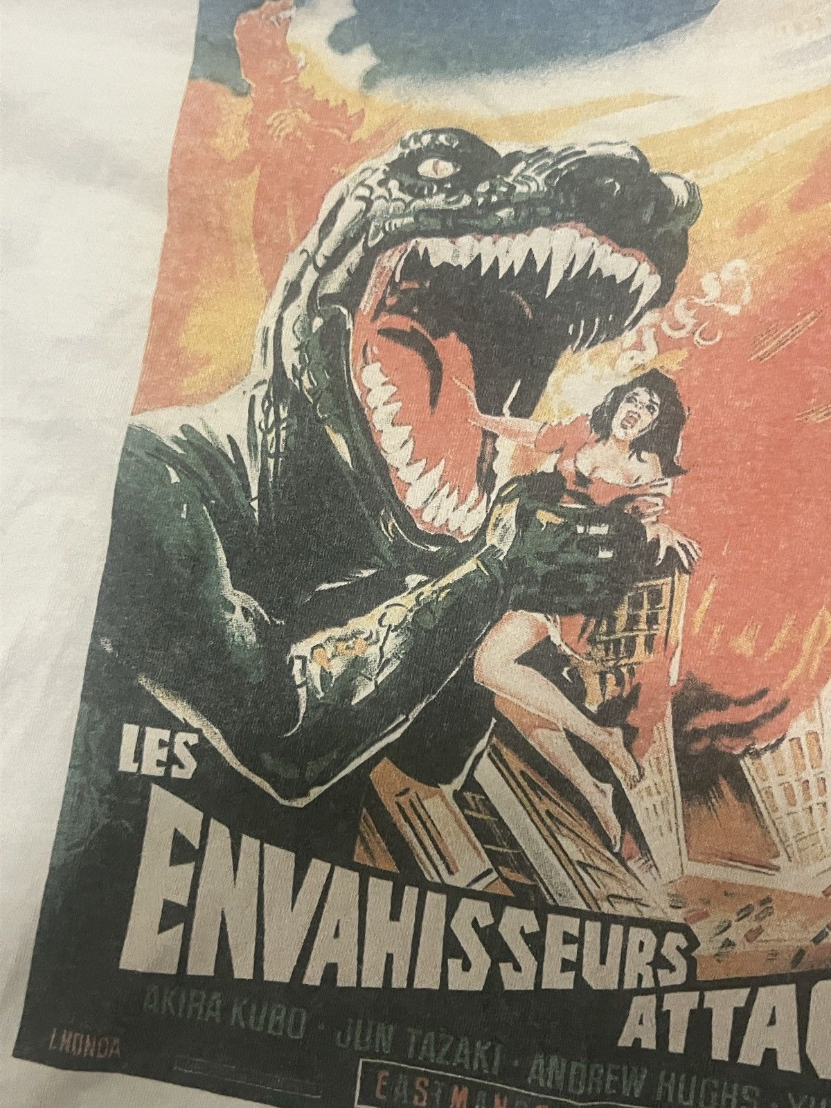 Vintage Vintage Godzilla King Kong Style Shirt Size US L / EU 52-54 / 3 - 3 Thumbnail