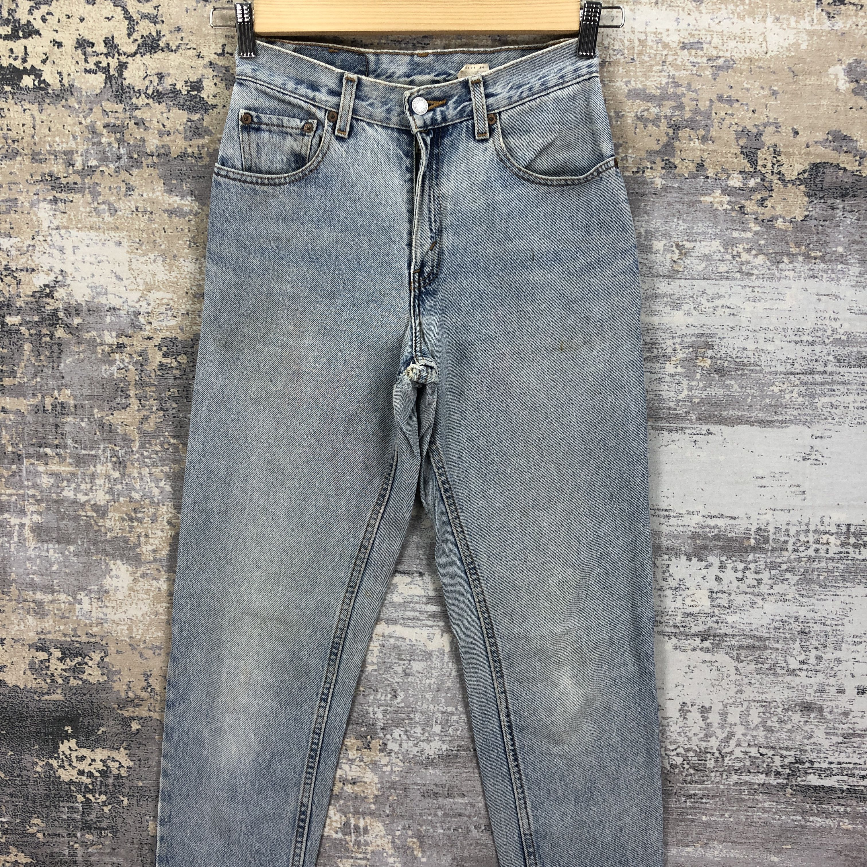 Levi's Vintage 90s Levis 550 Jeans Levi's Distressed Denim Size 24" / US 00 / IT 34 - 5 Thumbnail