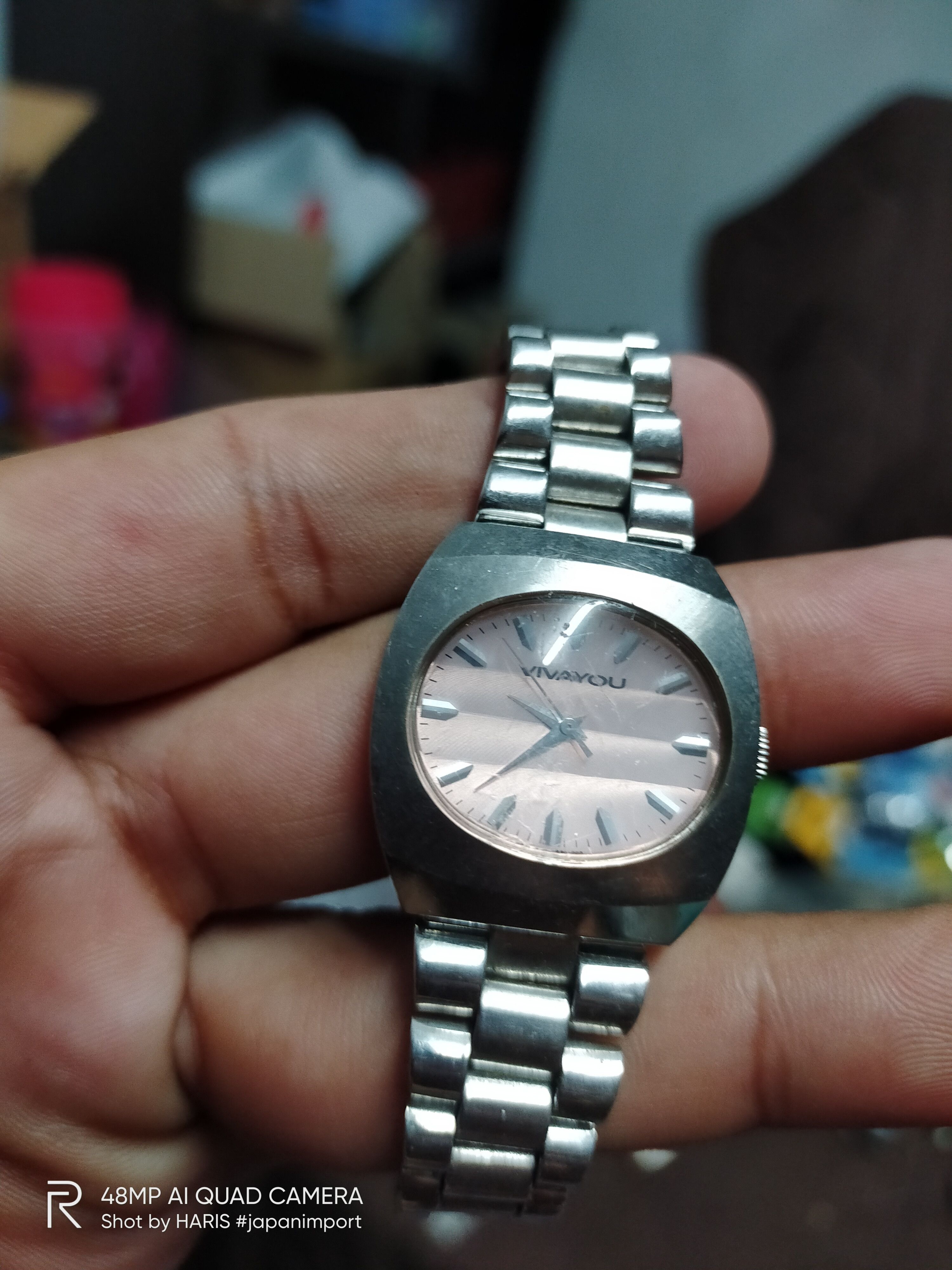 Japanese Brand VIVAYOU💥 LADIES VINTAGE WATCH JAPAN ENGINE Size ONE SIZE - 4 Thumbnail
