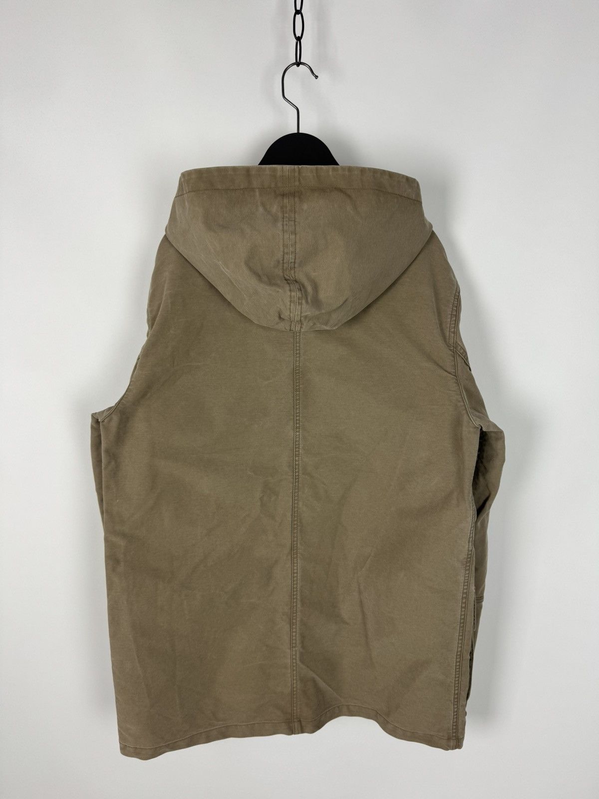 Allsaints AllSaints Bedard Washed Cotton Midi Jacket Size US M / EU 48-50 / 2 - 13 Thumbnail