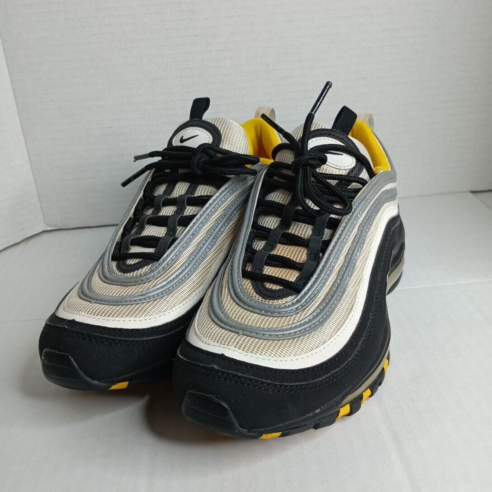 Nike Nike Air Max 97 Sneakers Black White Boy's 7Y Women's 8 Size US 8 / IT 38 - 1 Thumbnail