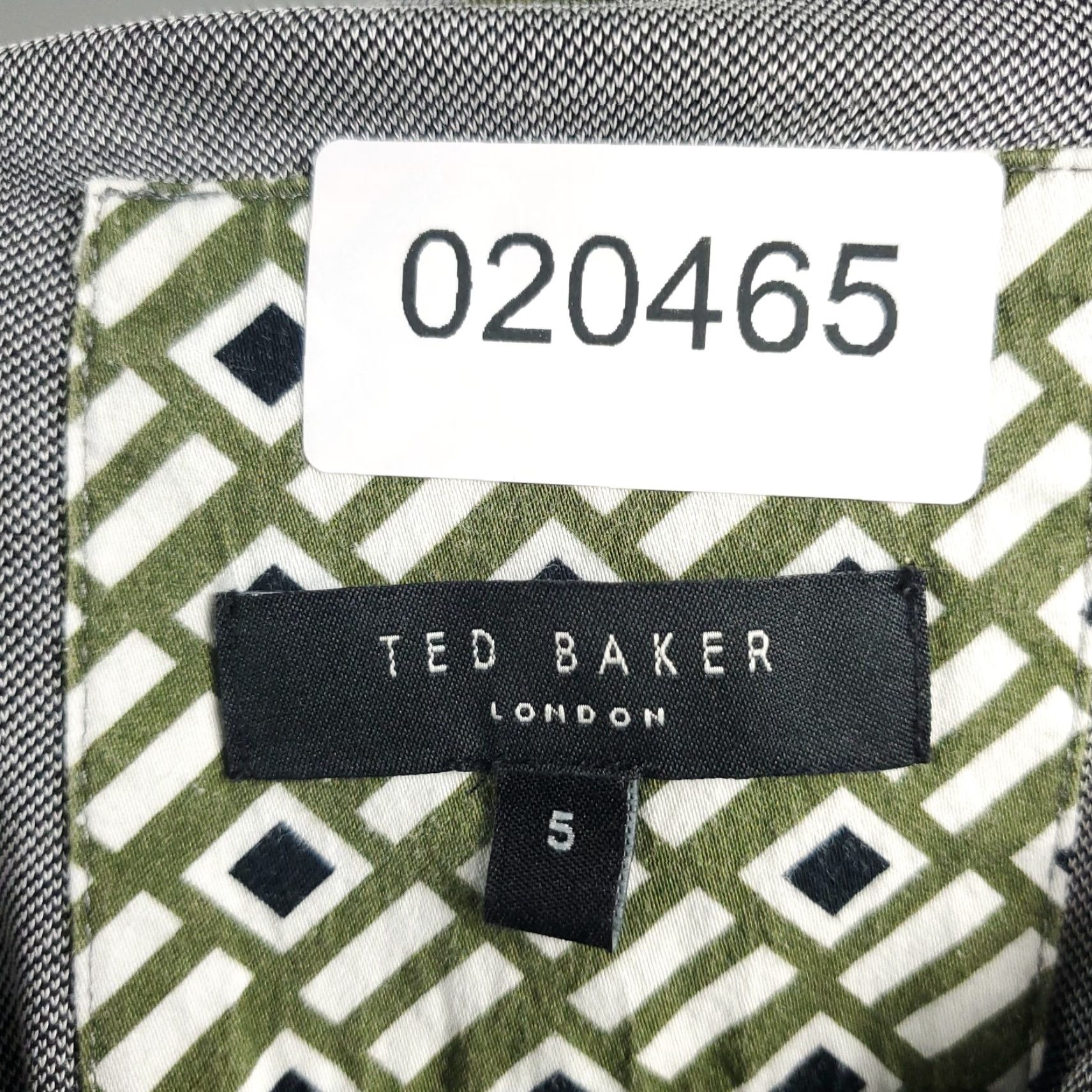 Ted Baker Ted Baker Polo Shirt Mens Size 5 Gray Short Sleeve Casual Activewear Size US S / EU 44-46 / 1 - 8 Thumbnail