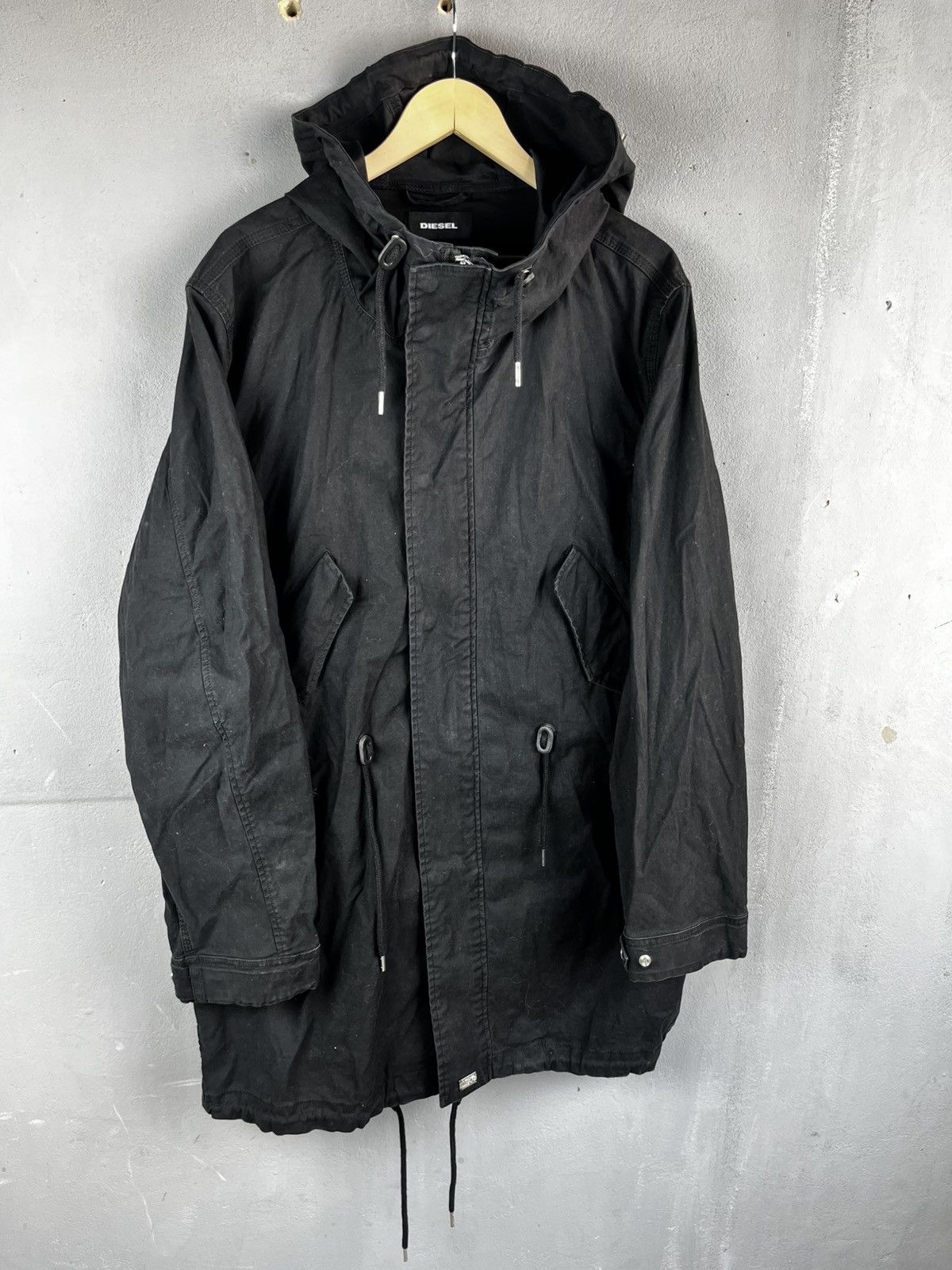 Diesel Diesel Men’s Transition Fishtail Hooded Parka Jacket Size US XXL / EU 58 / 5 - 5 Thumbnail