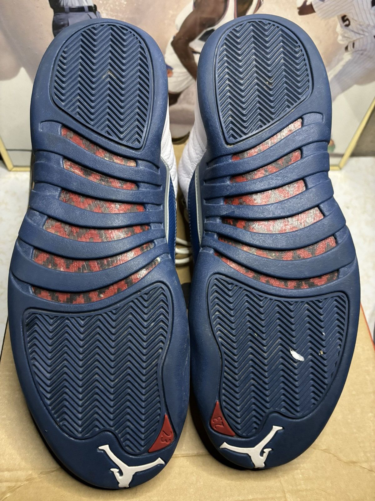 Jordan Brand Jordan Retro 12 ‘French blue’ Size US 12 / EU 45 - 5 Thumbnail