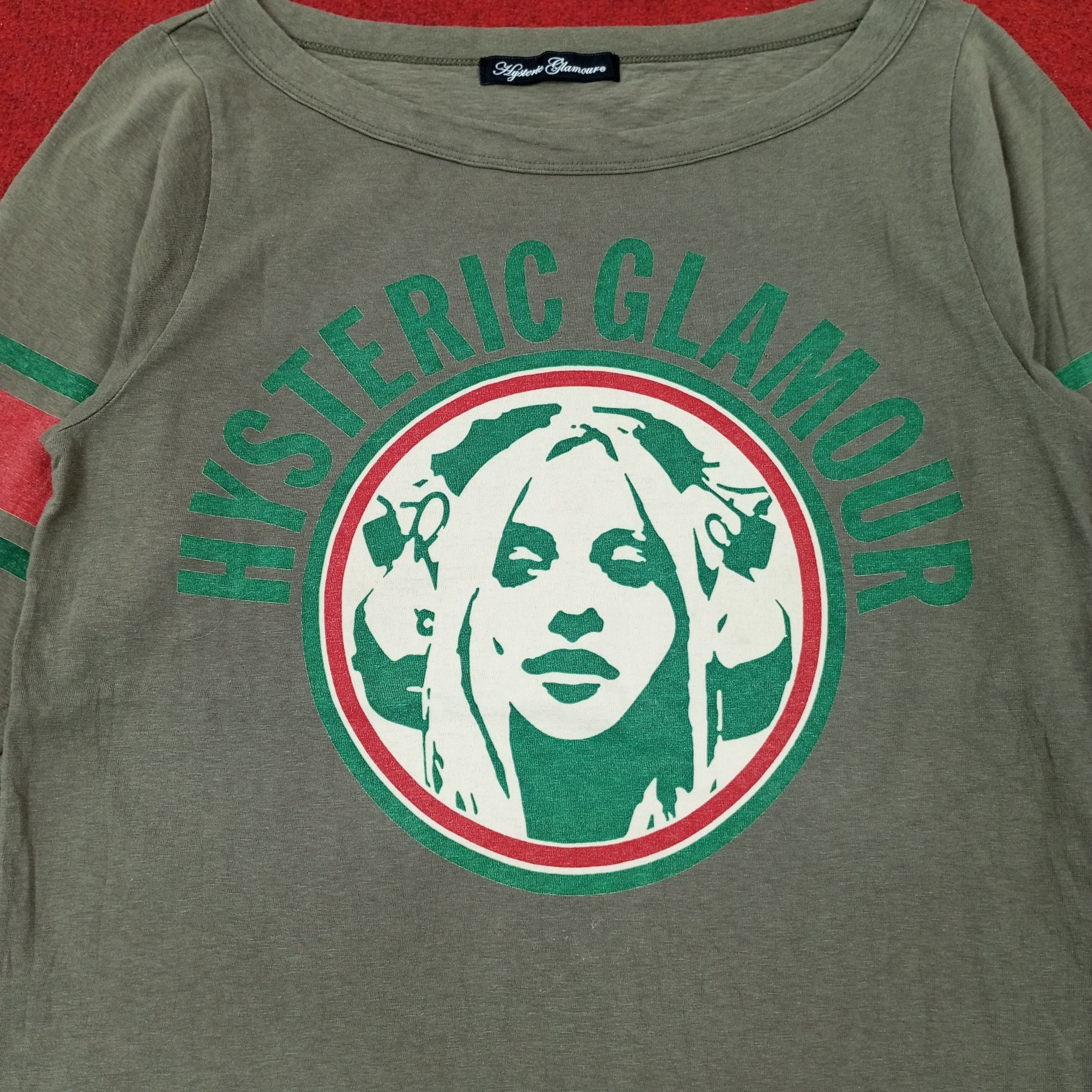 Hysteric Glamour × Japanese Brand × Vintage Hysteric Glamour Japanese Brand Tshirt c219n73 Size XS / US 0-2 / IT 36-38 - 2 Thumbnail