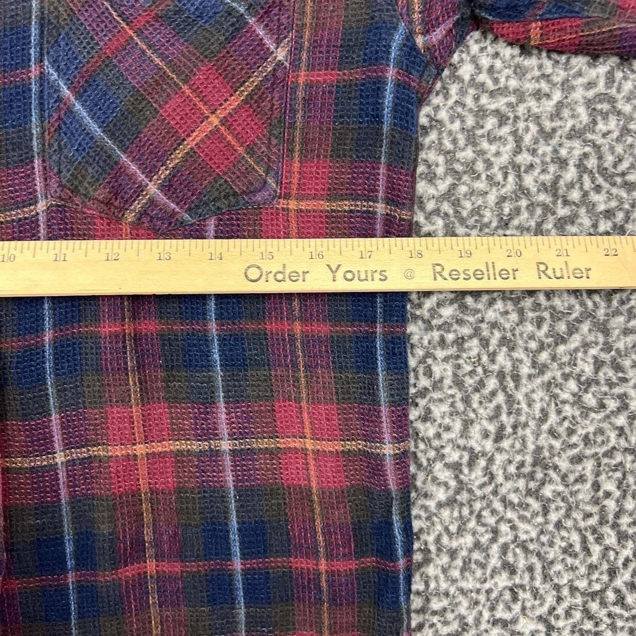 Other Vintage At Last Sportswear Co Plaid Flannel Denim Collar M Size US M / EU 48-50 / 2 - 3 Thumbnail