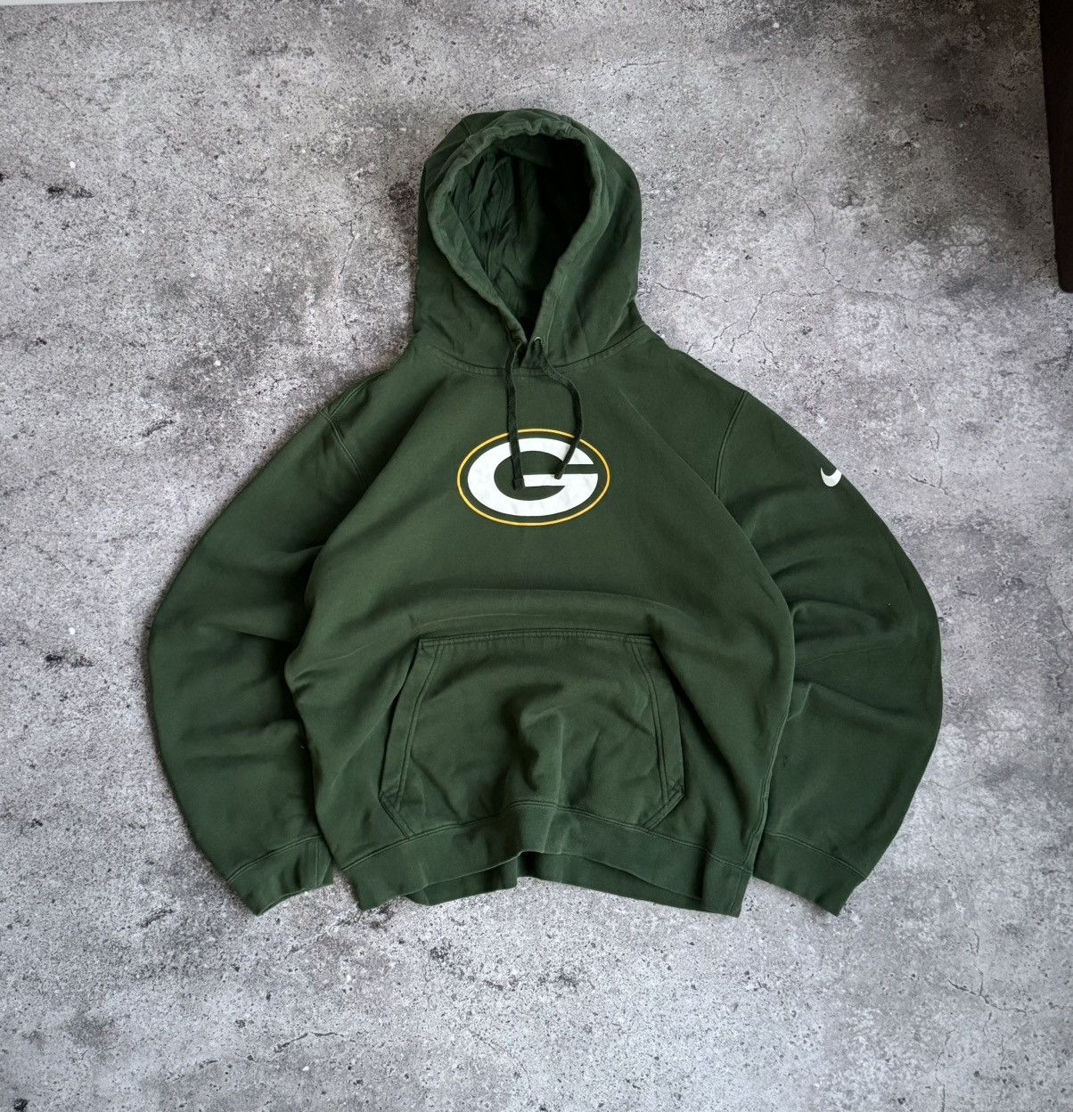 Nike Vintage Nike Green Bay Packers NFL Y2K hoodie Size US L / EU 52-54 / 3 - 1 Thumbnail