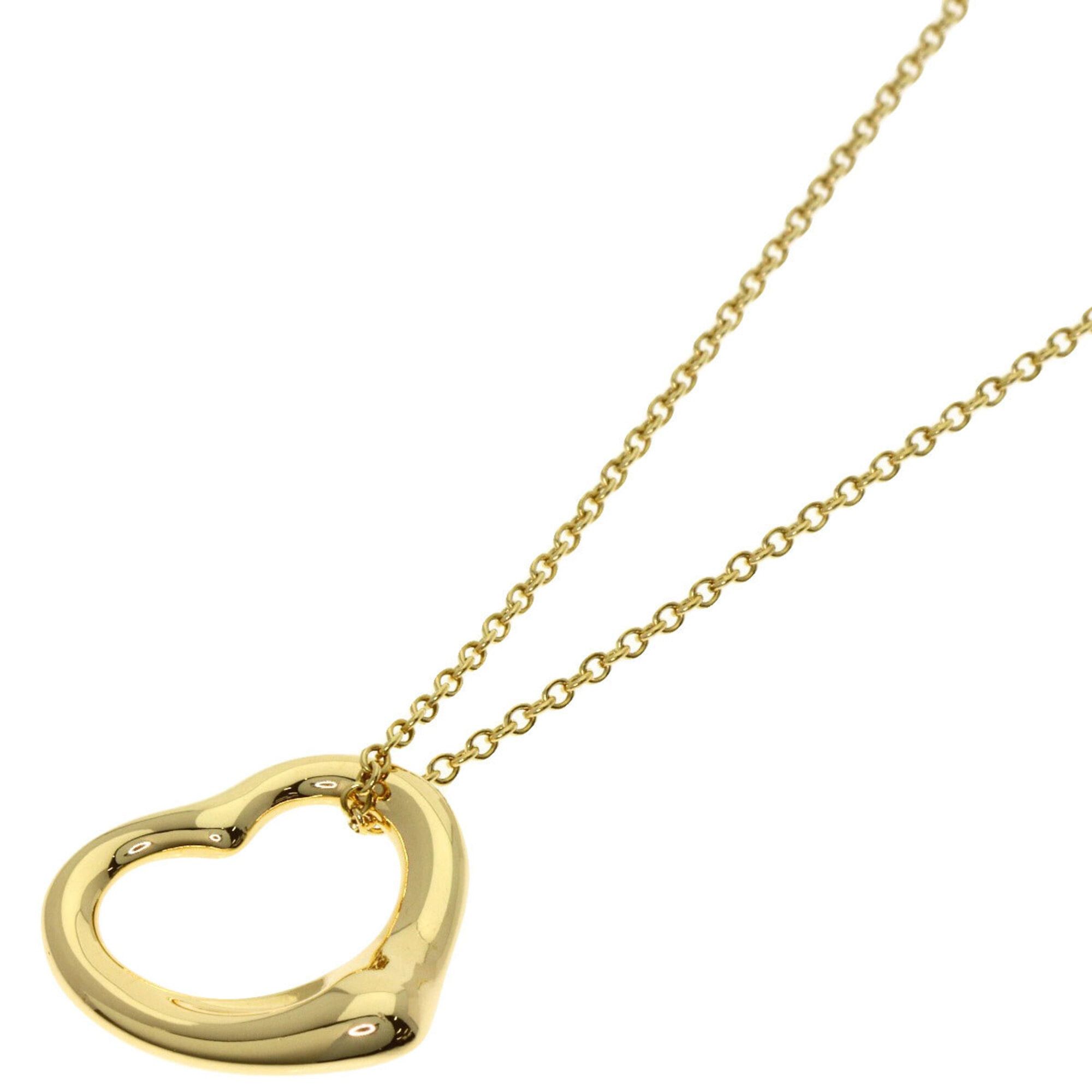 Tiffany & Co. Tiffany & Co. Open Heart Necklace, 18K Yellow Gold, Women's. Size ONE SIZE - 1 Thumbnail