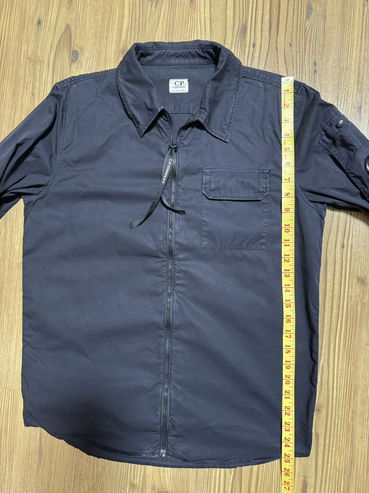 C.P. Company C.P. Company Black Lens Zip Overshirt 14Y Fits XS Size US XXS / EU 40 - 24 Thumbnail