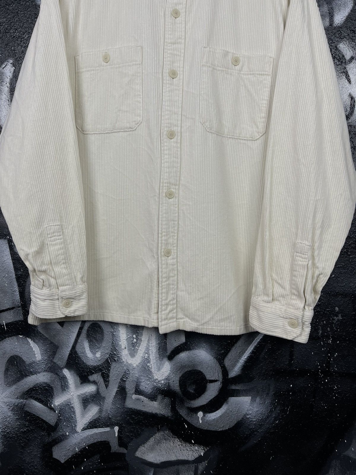 Japanese Brand × Uniqlo Uniqlo Corduroy Work Overshirt Mens Size L Size US L / EU 52-54 / 3 - 5 Thumbnail