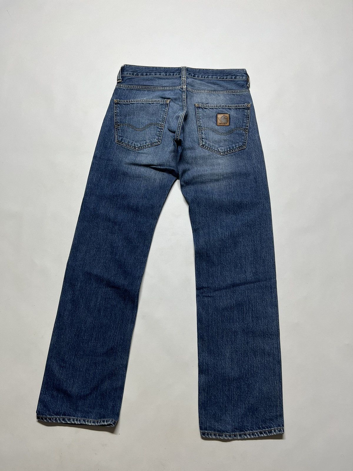 Carhartt Vintage Y2k Carhartt 💙 Bronco Denim Jeans Pants 00’s Size US 30 / EU 46 - 4 Thumbnail