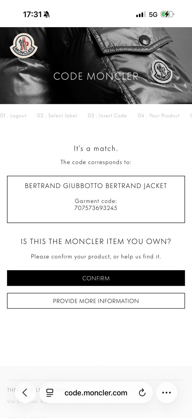 Moncler Moncler Bertrand Jacket Size US M / EU 48-50 / 2 - 20 Thumbnail