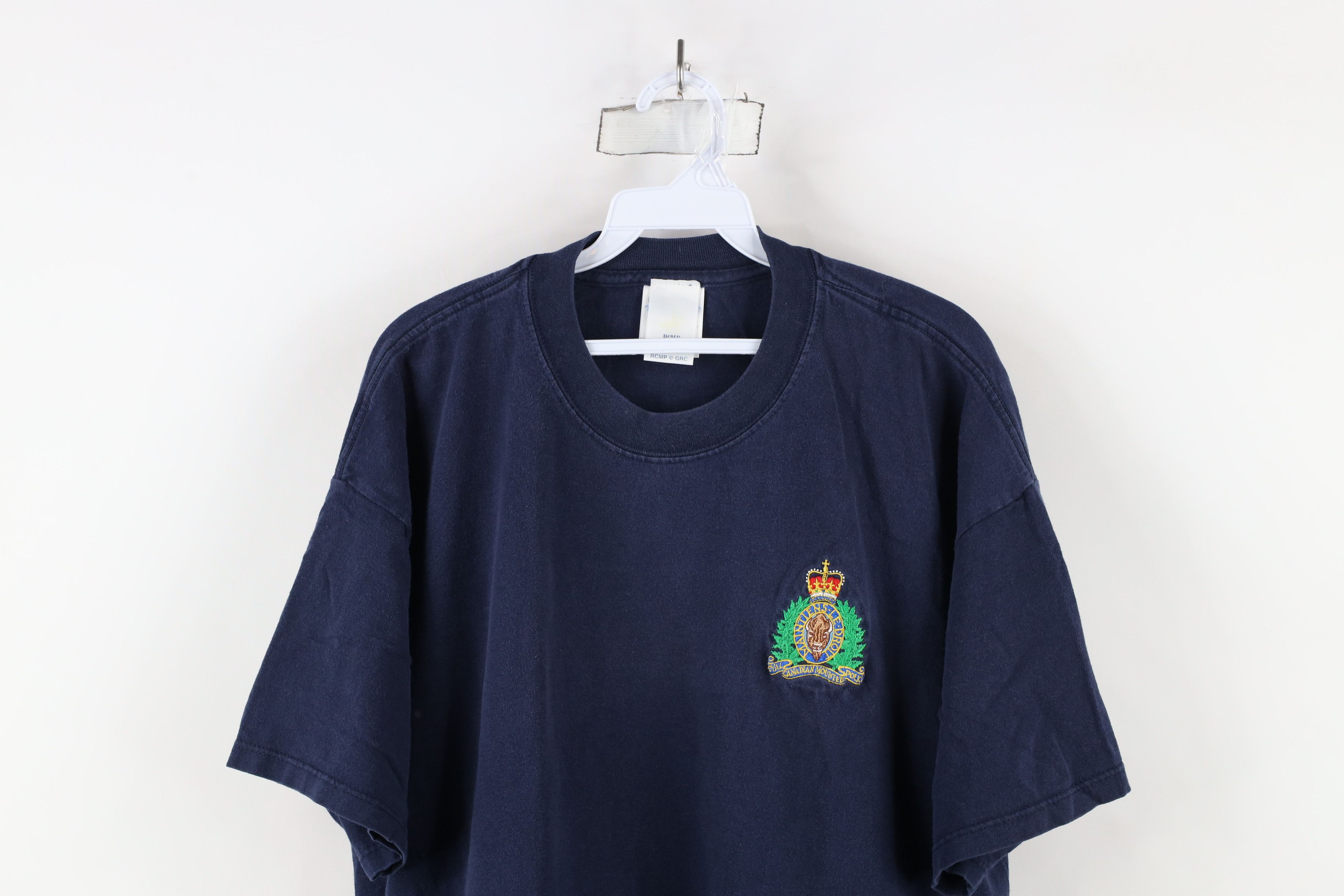 Vintage Vintage 90s Canadian Mounted Police Short Sleeve T-Shirt Size US XL / EU 56 / 4 - 2 Thumbnail
