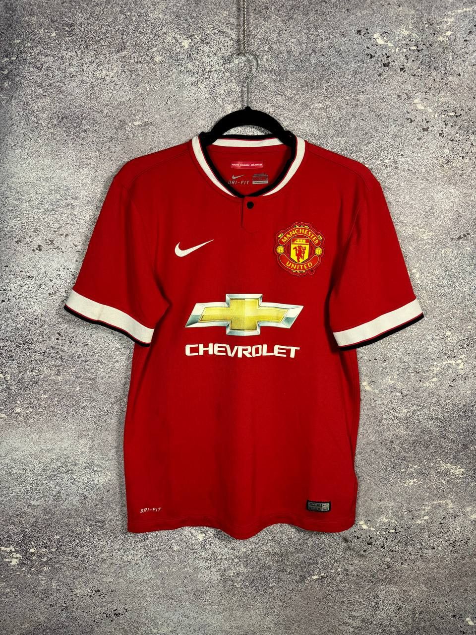 Vintage Vintage Manchester United 2014/15 Nike Soccer Jersey Size US S / EU 44-46 / 1 - 1 Thumbnail