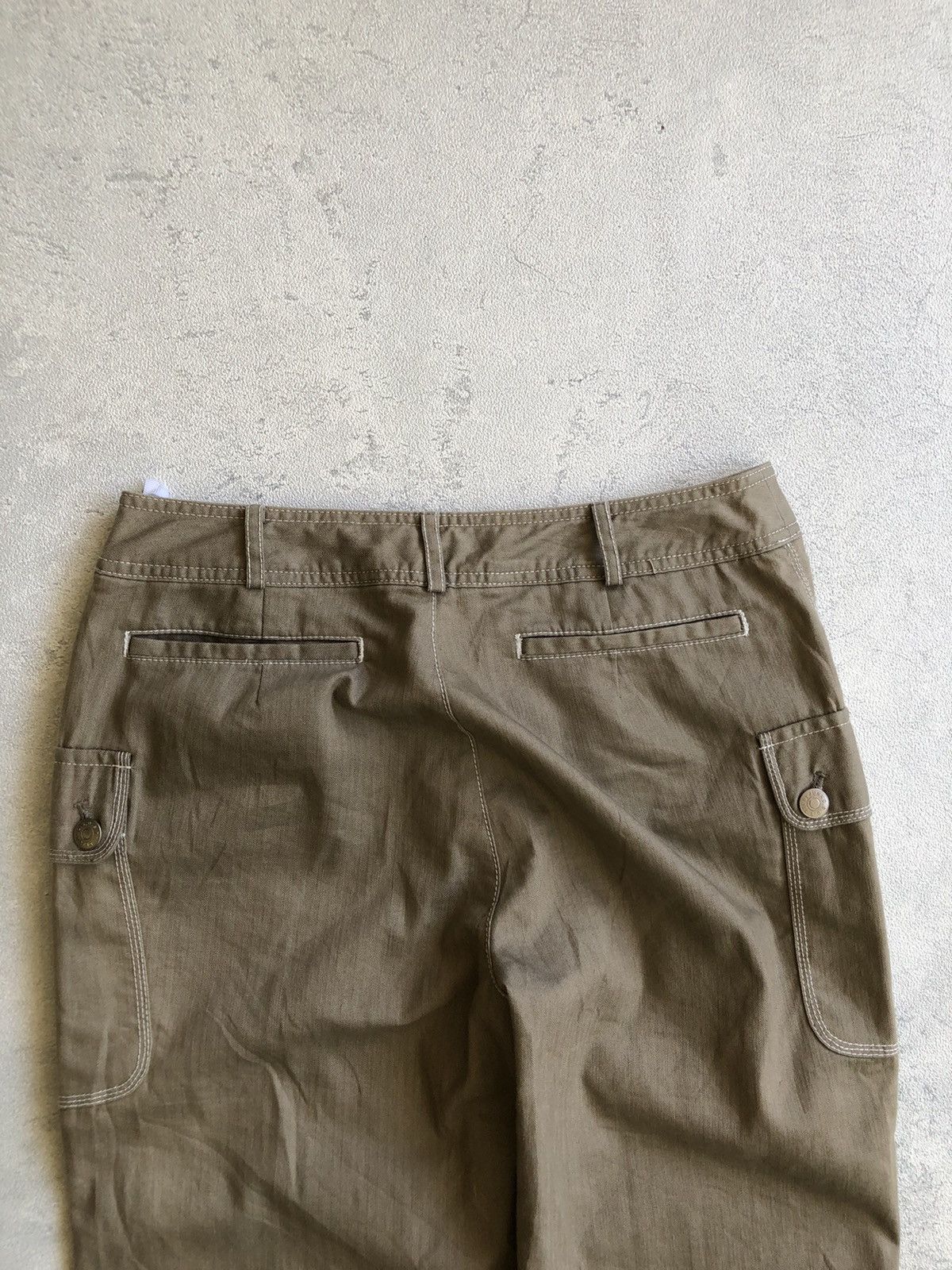 If Six Was Nine × Japanese Brand × Junko Shimada Vintage 77i Junko Shimada cargo wide pants Size 29" - 5 Thumbnail