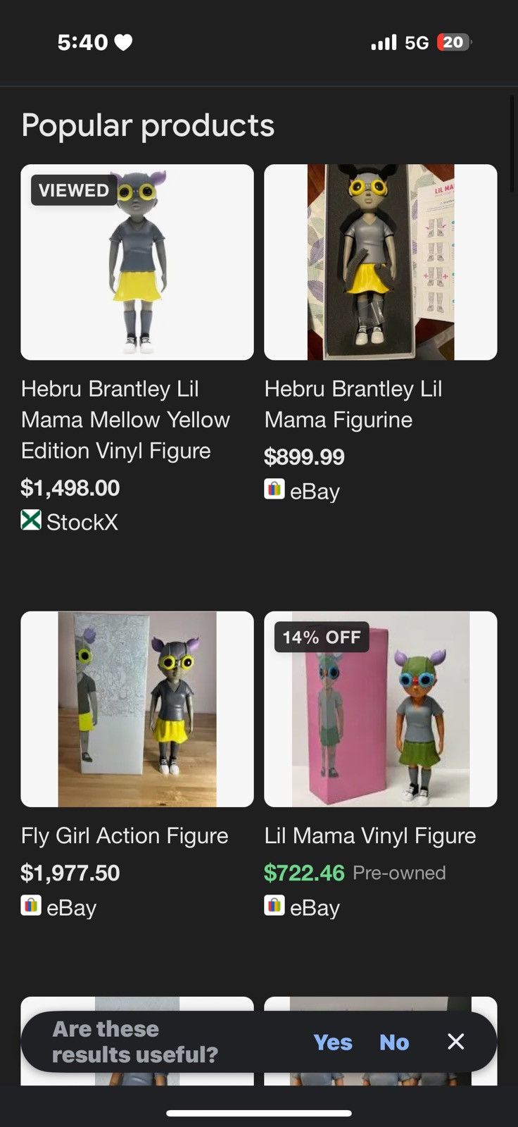 Hebru Brantley × Vintage Hebru Brantley Lil Mama Figurine Size ONE SIZE - 4 Thumbnail