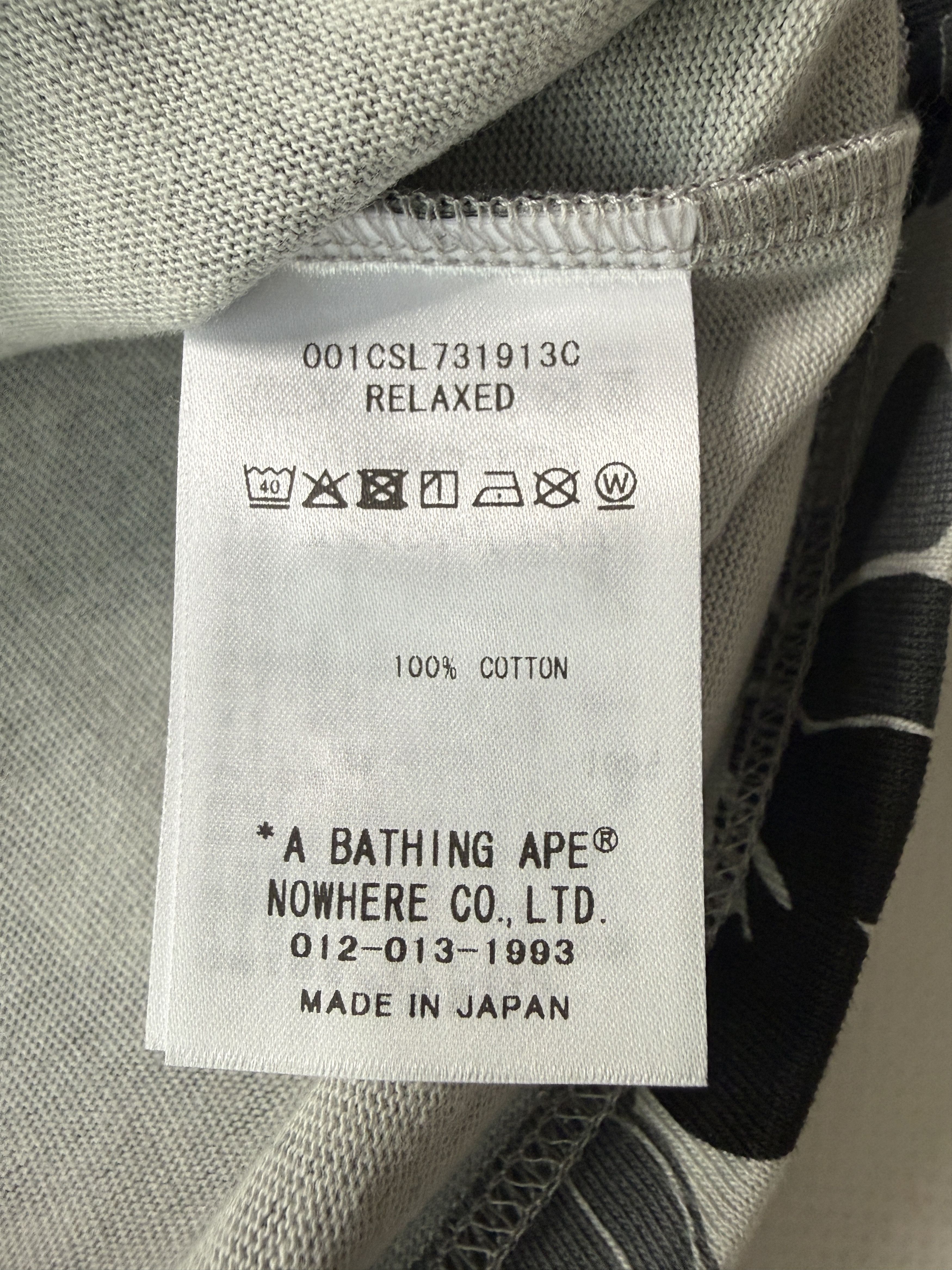 Bape BAPE X DEF JAM CAMO RELAXED FIT TEE Size US L / EU 52-54 / 3 - 7 Thumbnail
