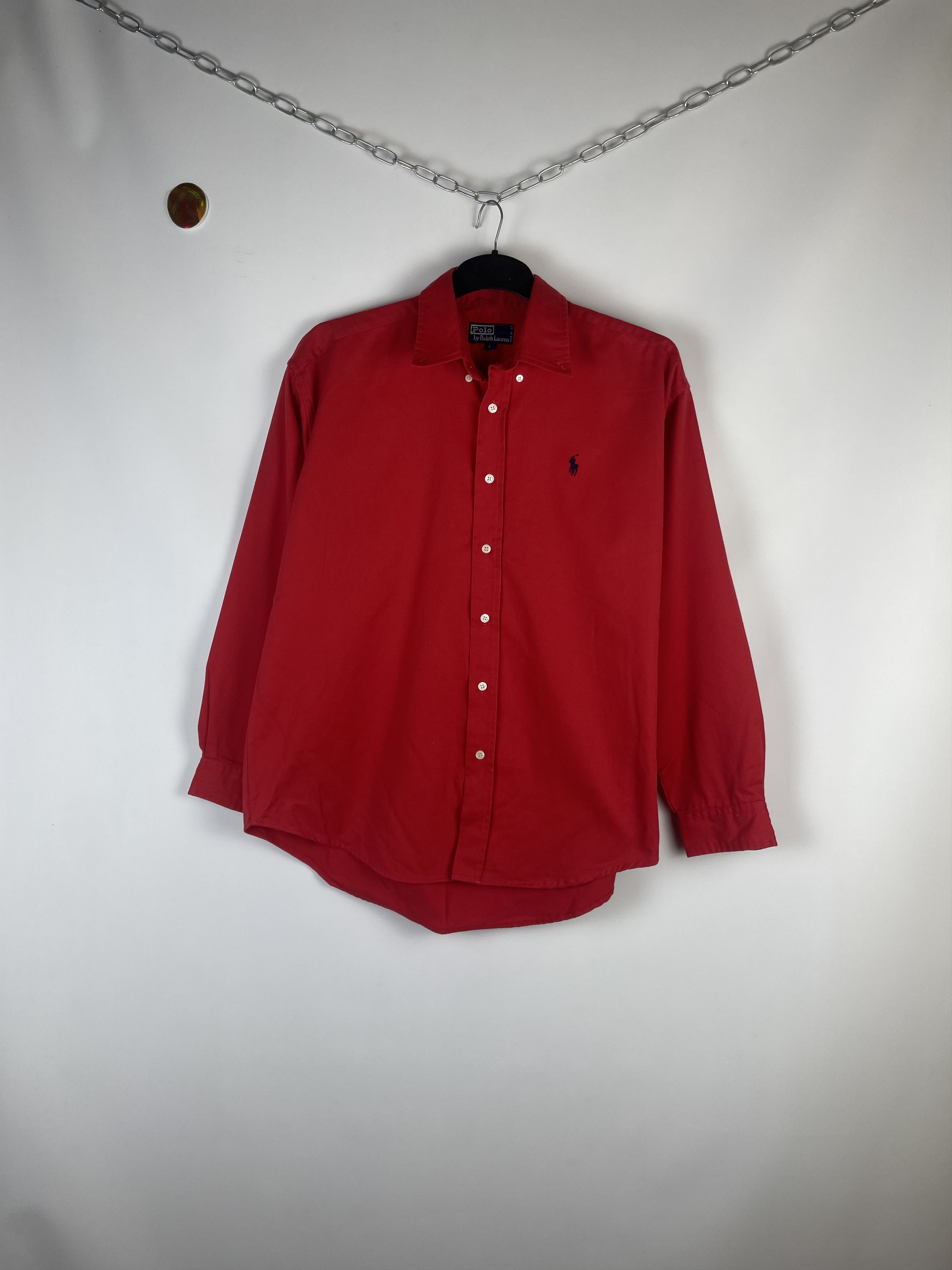 Flannel Flannel Polo Ralph Lauren Vintage Mens Shirt Size US L / EU 52-54 / 3 - 2 Thumbnail