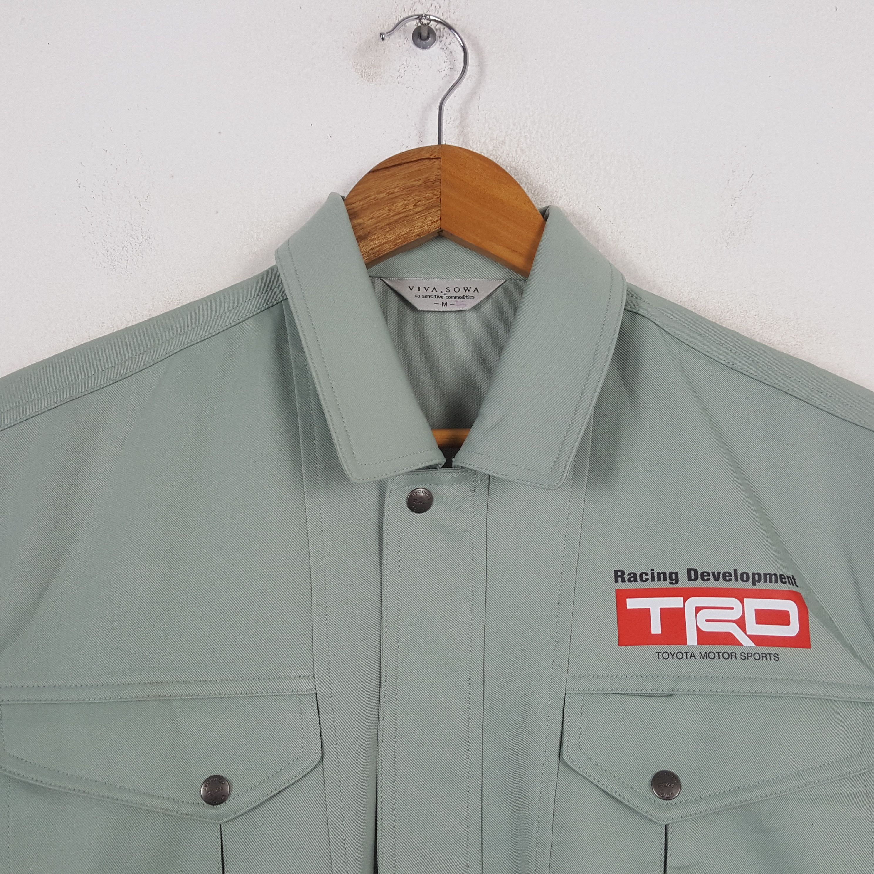 Japanese Brand × Vintage Vintage TRD RACING Japan Racing Team Custom Jacket C289N1 Size US M / EU 48-50 / 2 - 4 Thumbnail
