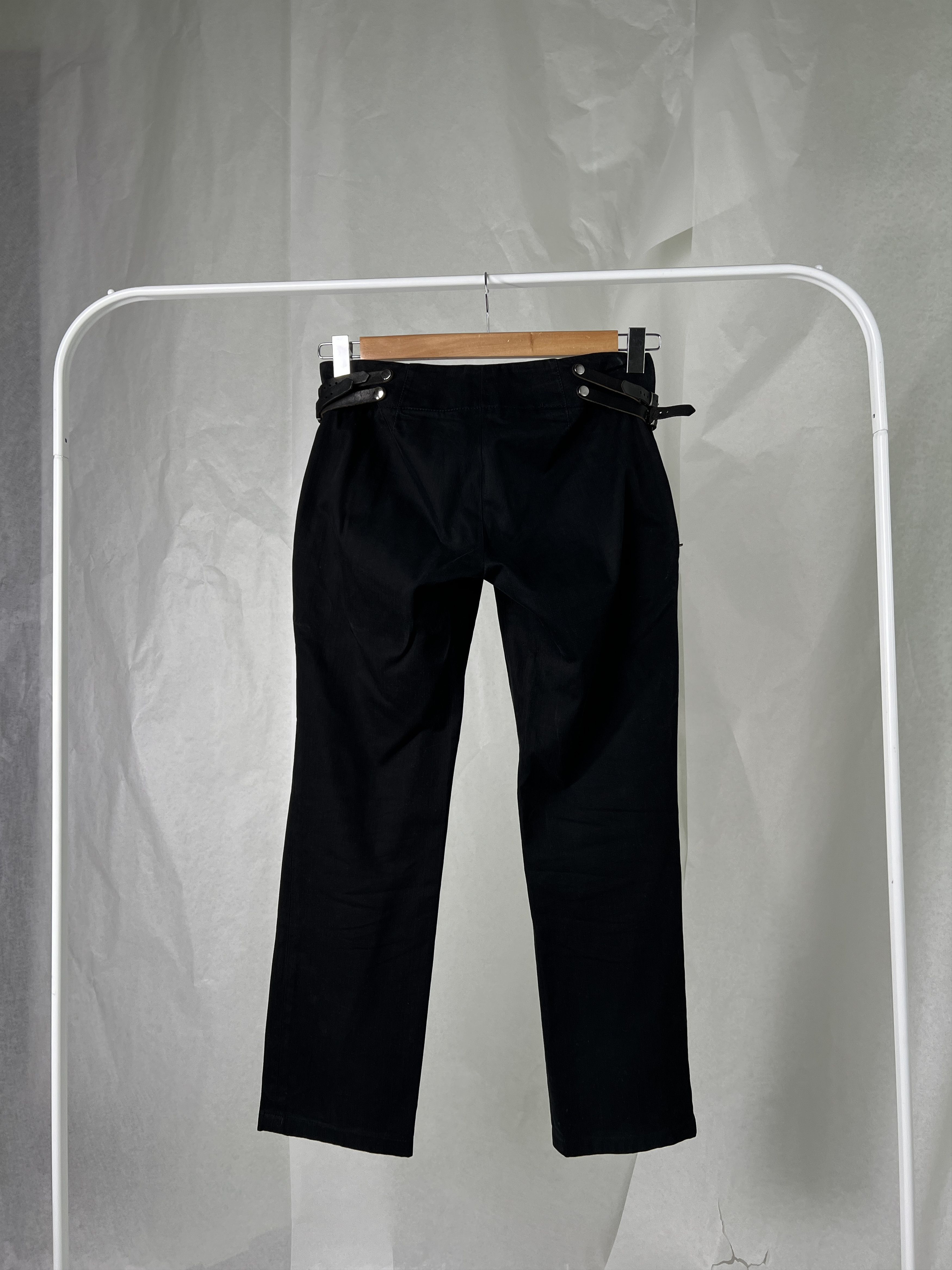 Dirk Bikkembergs Archive Dirk Bikkemberg Pants with leather belts Size US 30 / EU 46 - 15 Thumbnail