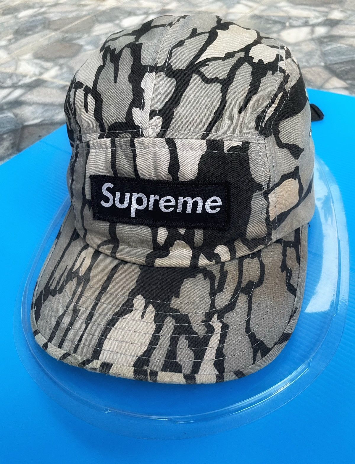 Supreme Supreme Abstract Camouflage Camp Cap Size ONE SIZE - 2 Thumbnail