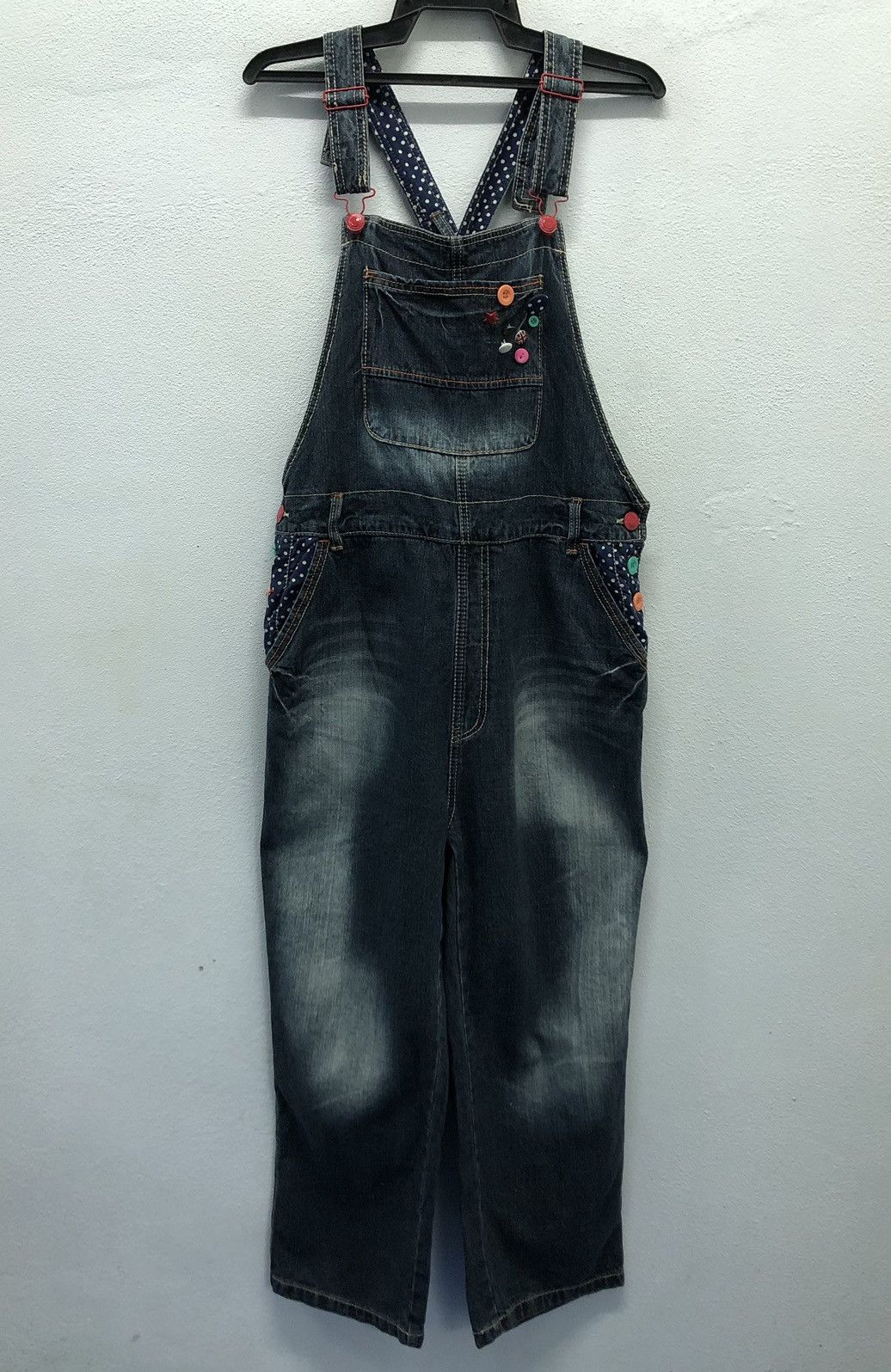 Japanese Brand Vintage Chip Clip Overalls Size US 38 / EU 54 - 1 Thumbnail