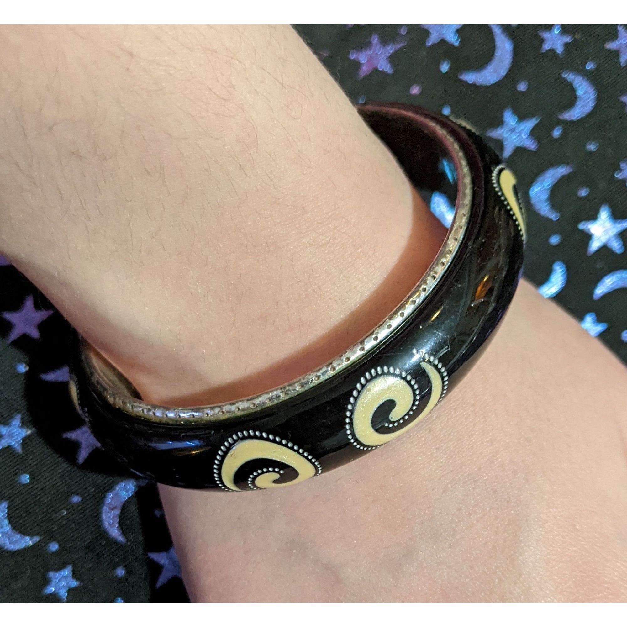 Brighton Brighton Jewelry Black And Cream Bracelet Size ONE SIZE - 5 Thumbnail