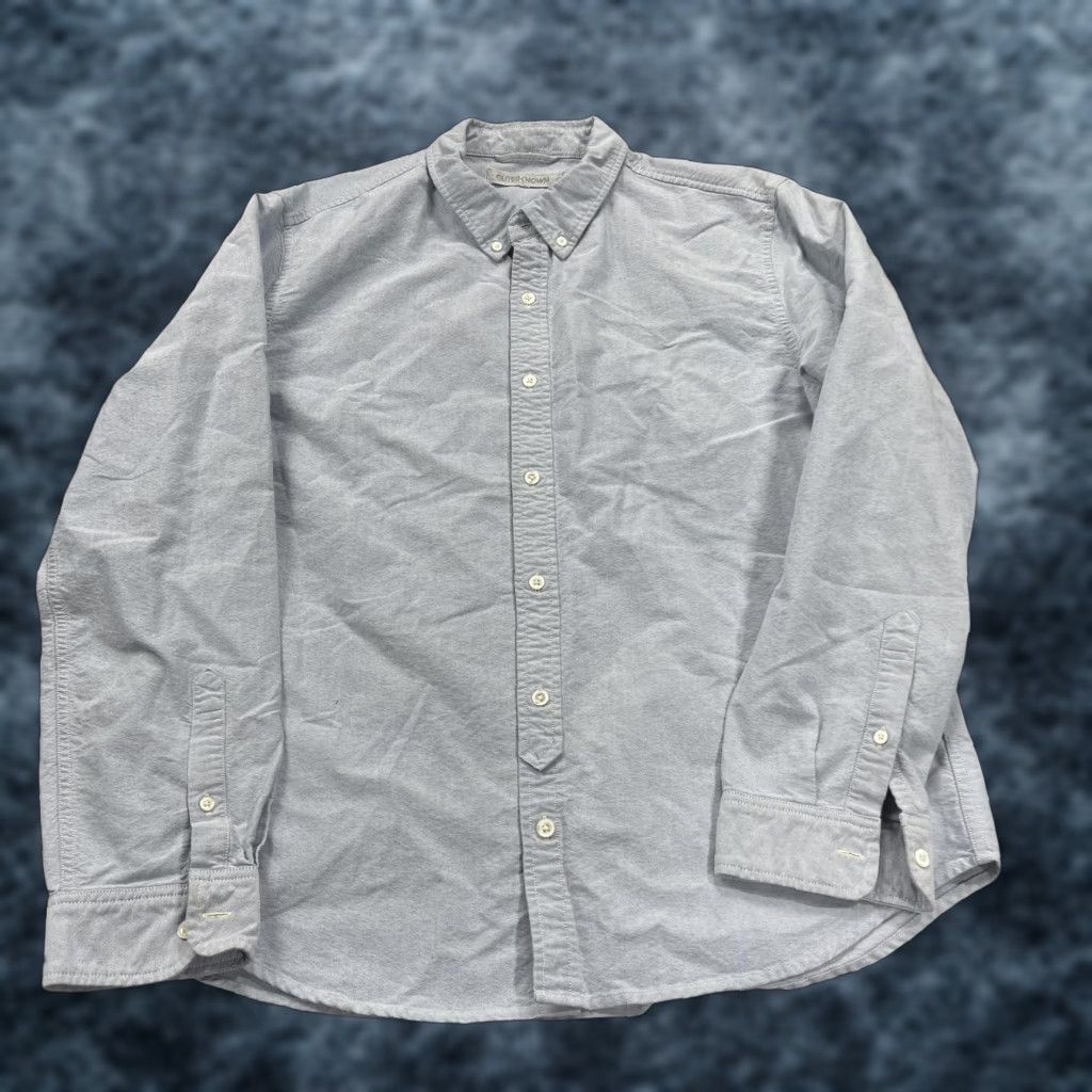 Outerknown Outerknown Shirt Mens XL Blue Chambray Button Down Long Sleeve Organic Cotton Size US XL / EU 56 / 4 - 1 Thumbnail