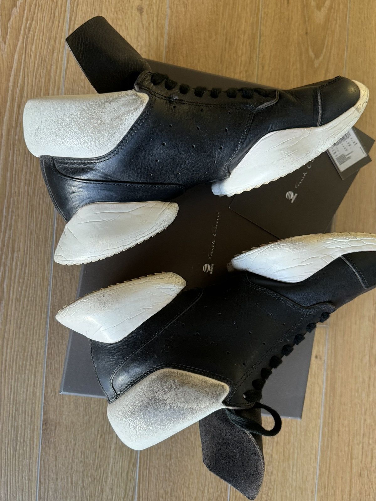 Adidas × Rick Owens × Rick Owens Drkshdw Rick Owens Runner Size US 8.5 / EU 41-42 - 10 Thumbnail