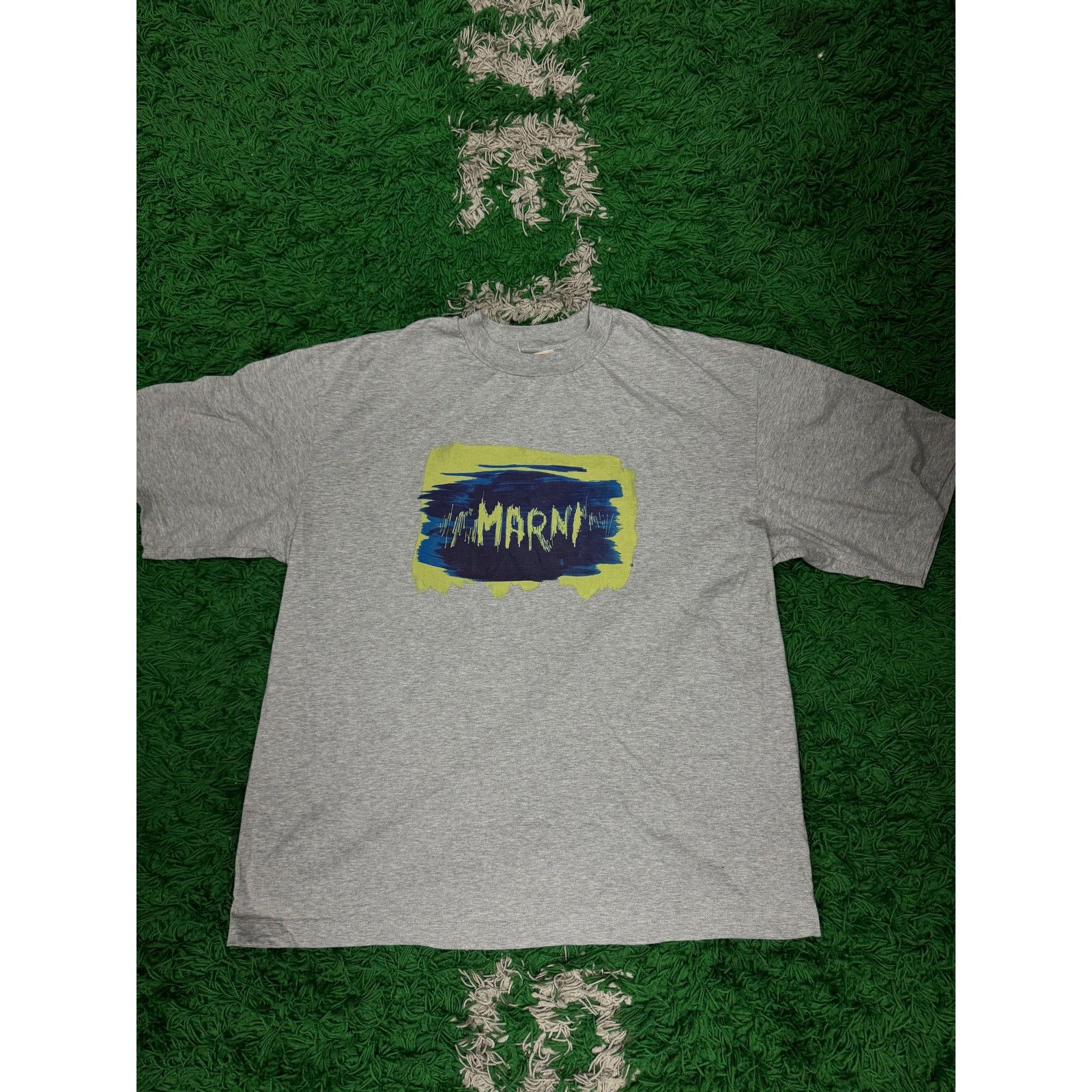 Marni Marni Grafitti T Shirt grey Used Small Size US S / EU 44-46 / 1 - 1 Thumbnail