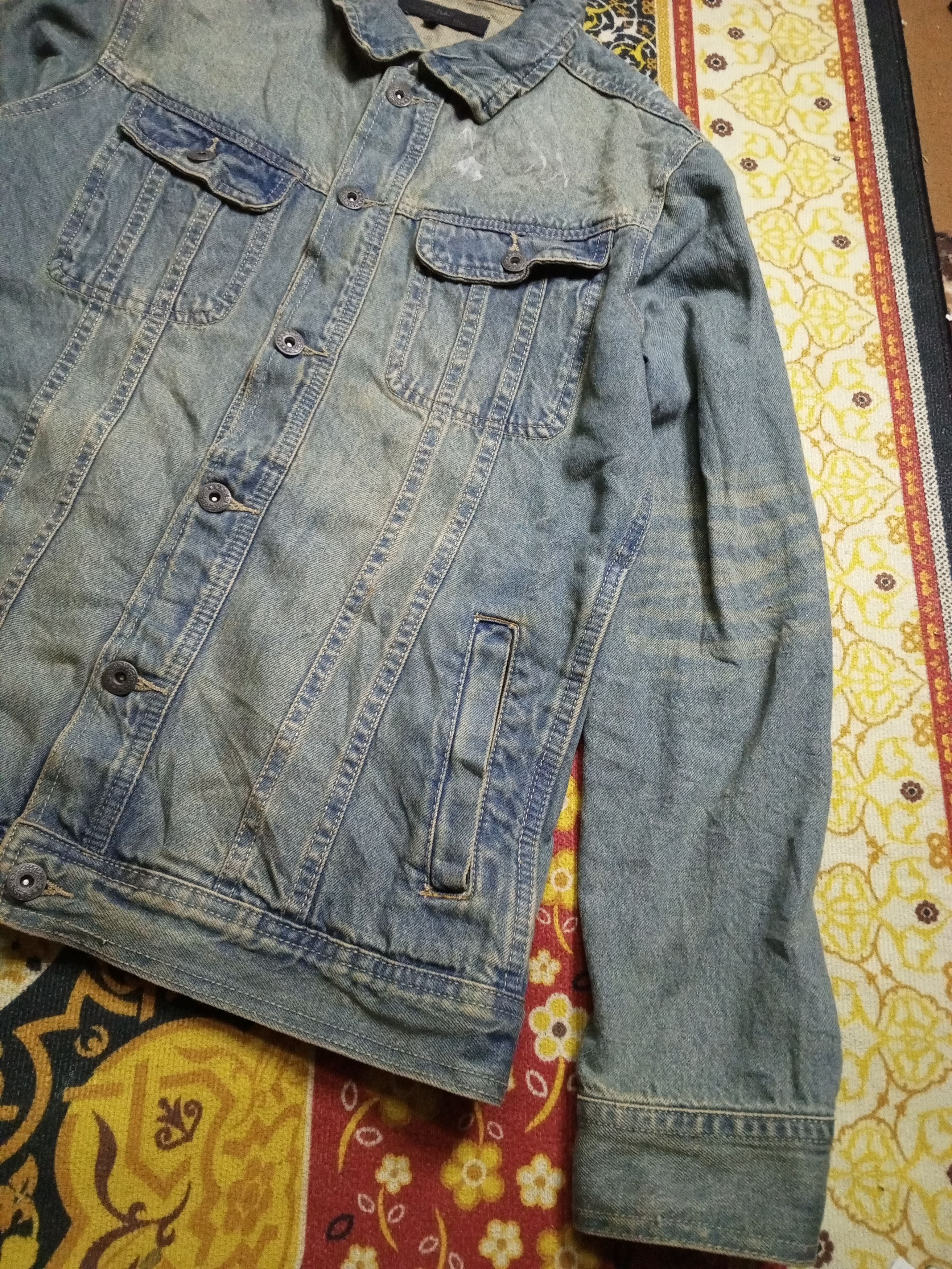Designer 💥JILL BLAZE DENIM JACKET 💥 Size US L / EU 52-54 / 3 - 3 Thumbnail