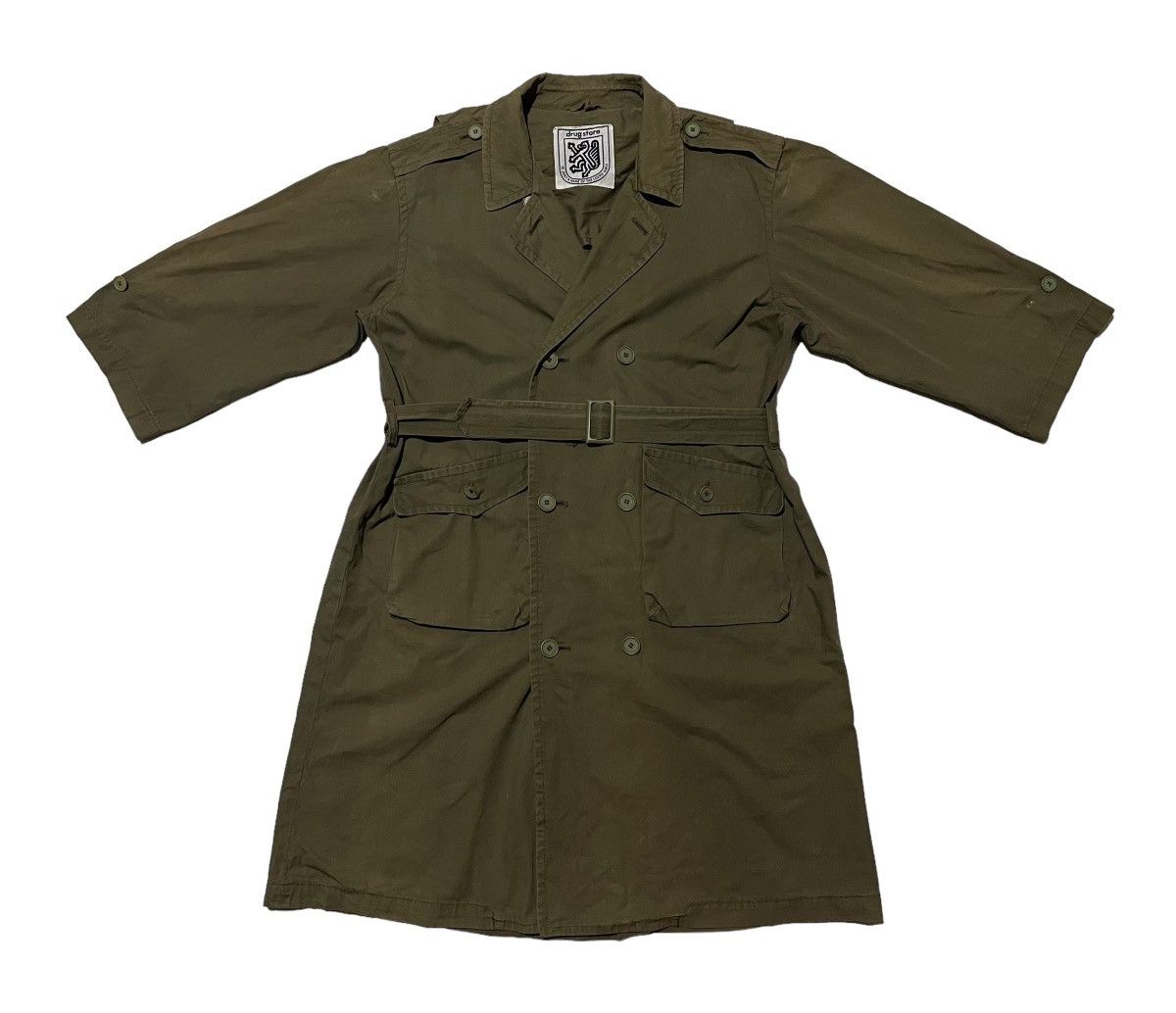 Japanese Brand × Vintage Japanese Brand Drug Store Trench Coat Size M / US 6-8 / IT 42-44 - 1 Thumbnail