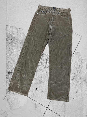 Hugo Boss × Japanese Brand Dirty Painted Distressed Thrashed Faded Baggy Jeans Y2K Size US 32 / EU 48 - 1 Thumbnail