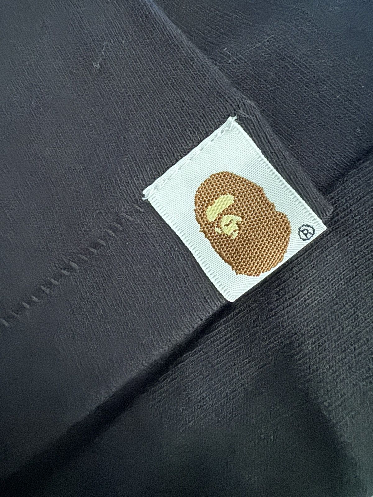 Bape BAPE Check College Tee 'Black Size US XL / EU 56 / 4 - 11 Thumbnail