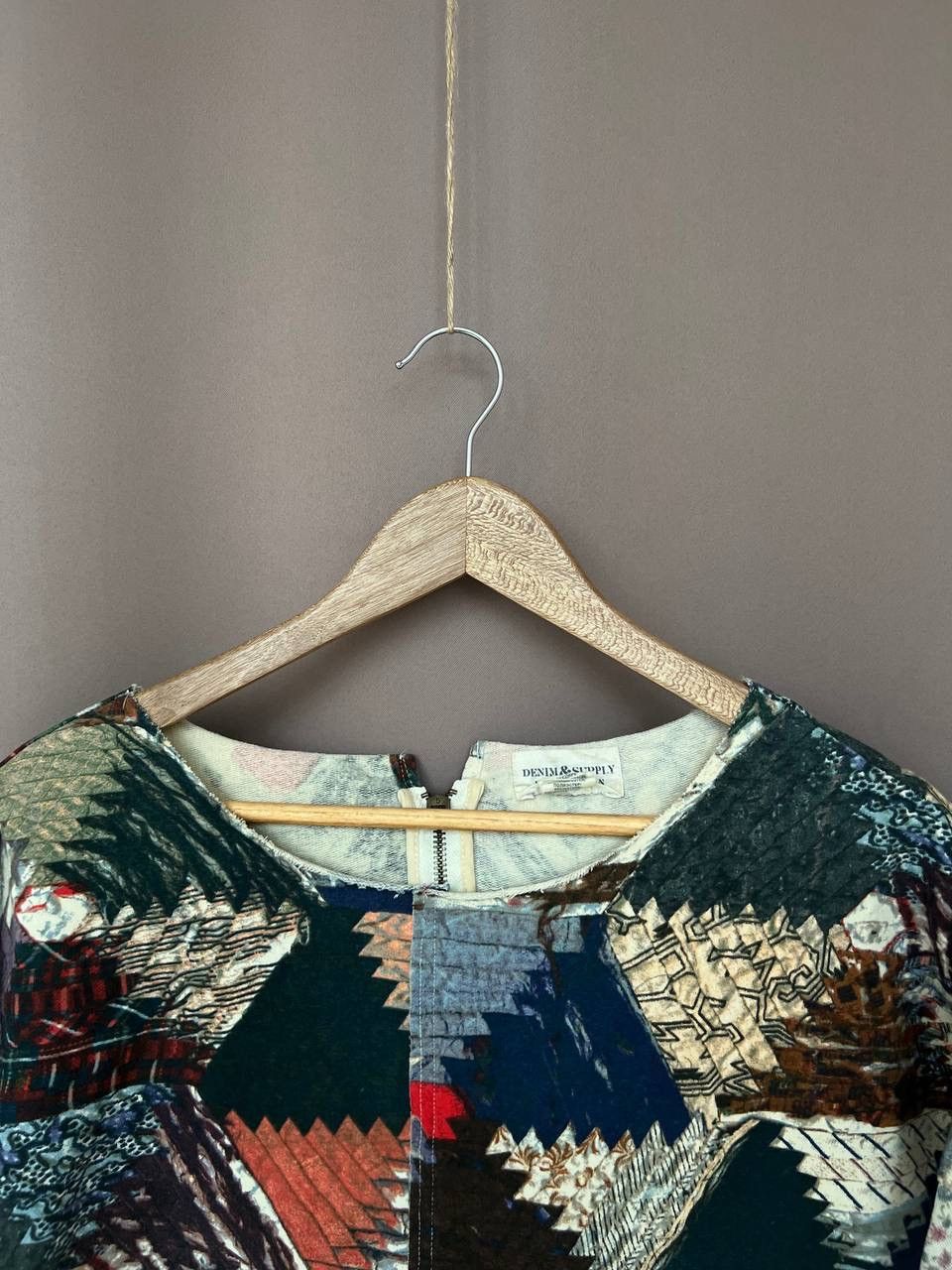 Denim & Supply Ralph Lauren Denim & Supply Ralph Lauren Patchwork Shirt Womens Size XS/S Size XS / US 0-2 / IT 36-38 - 2 Thumbnail