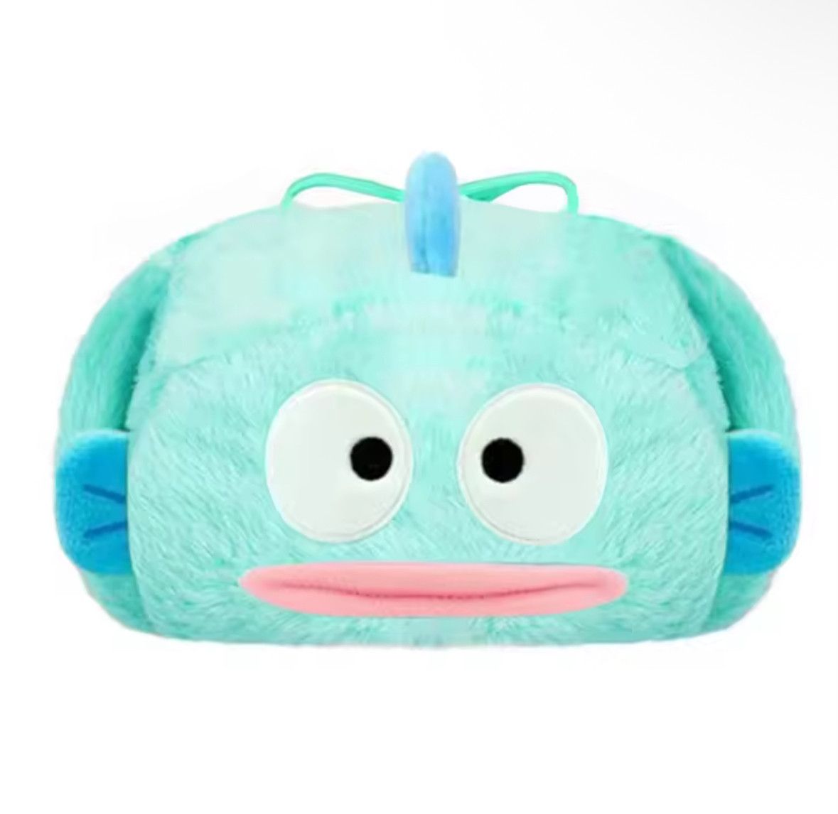 Japanese Brand Vintage Blue Monster Fish Ushanka Autumn Winter Warm Hat Size ONE SIZE - 4 Thumbnail