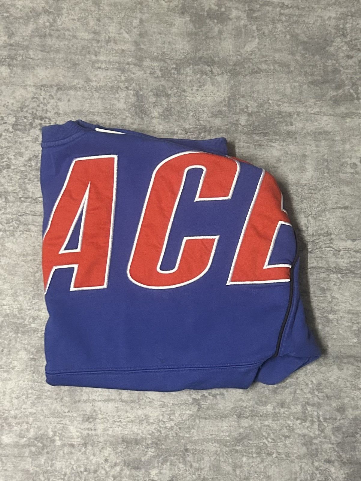 Palace Palace Jumbo Drop Crew Sweatshirt Blue - Size M Size US M / EU 48-50 / 2 - 11 Thumbnail