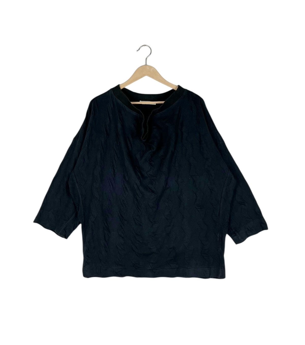 Issey Miyake Plantation by Issey Miyake Open Collar Sweatshirt Size M / US 6-8 / IT 42-44 - 2 Thumbnail