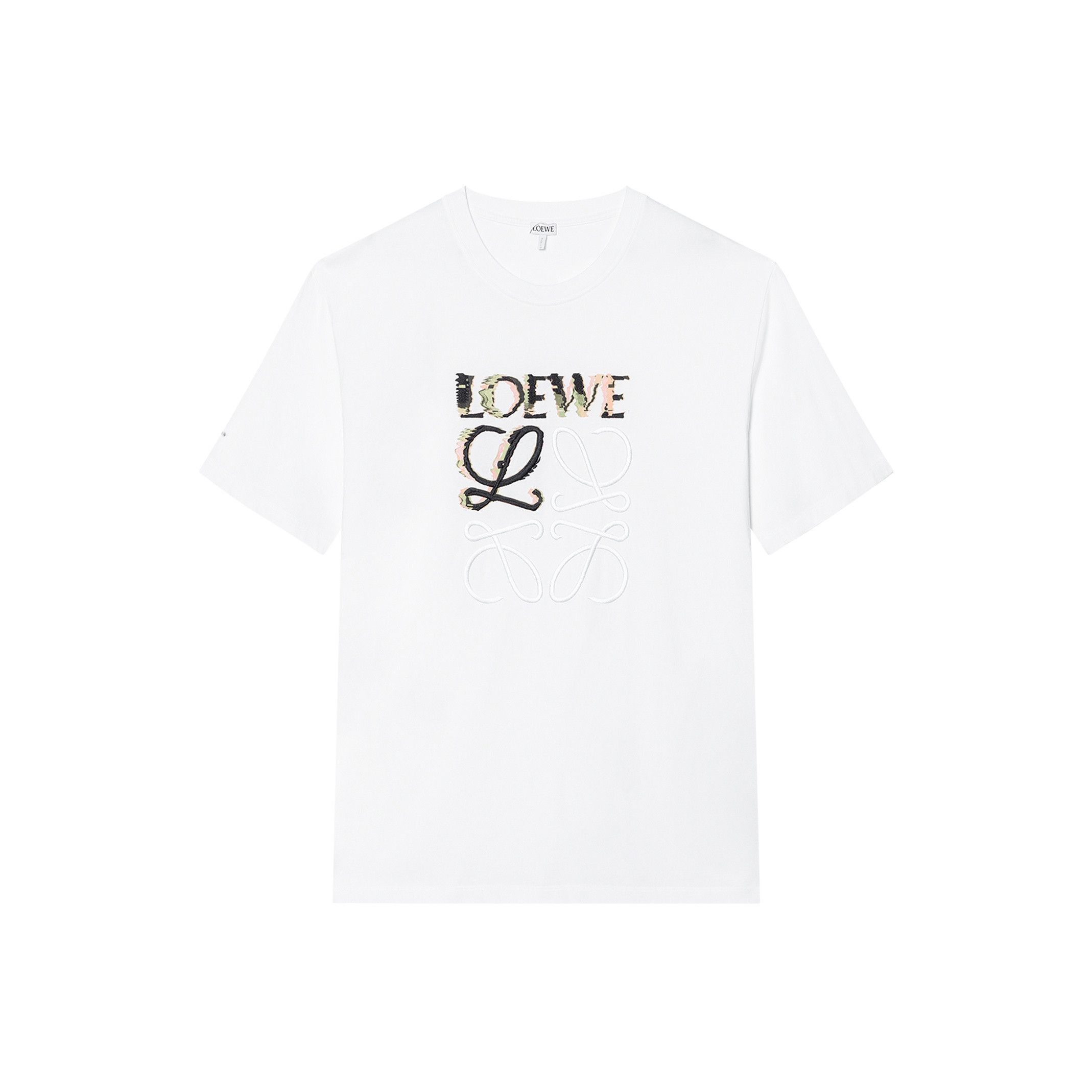 Loewe Loewe Anagram Embroidered T-Shirt Size L Size US L / EU 52-54 / 3 - 1 Thumbnail