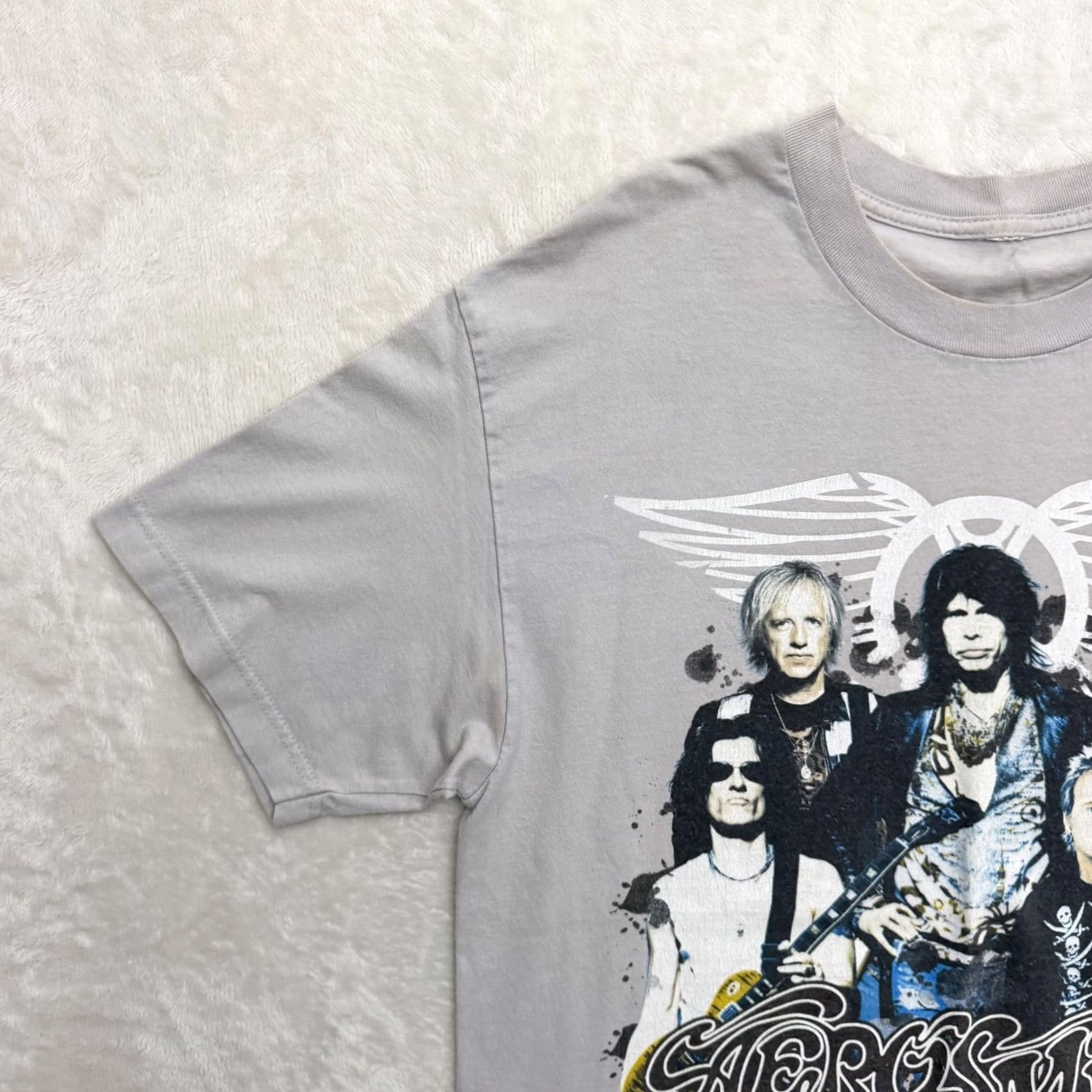 Aerosmith VINTAGE Aerosmith Y2K 2010 Bigger Badder Faster Tour Shirt Mens Large Rock Band Shirt Size US L / EU 52-54 / 3 - 7 Thumbnail