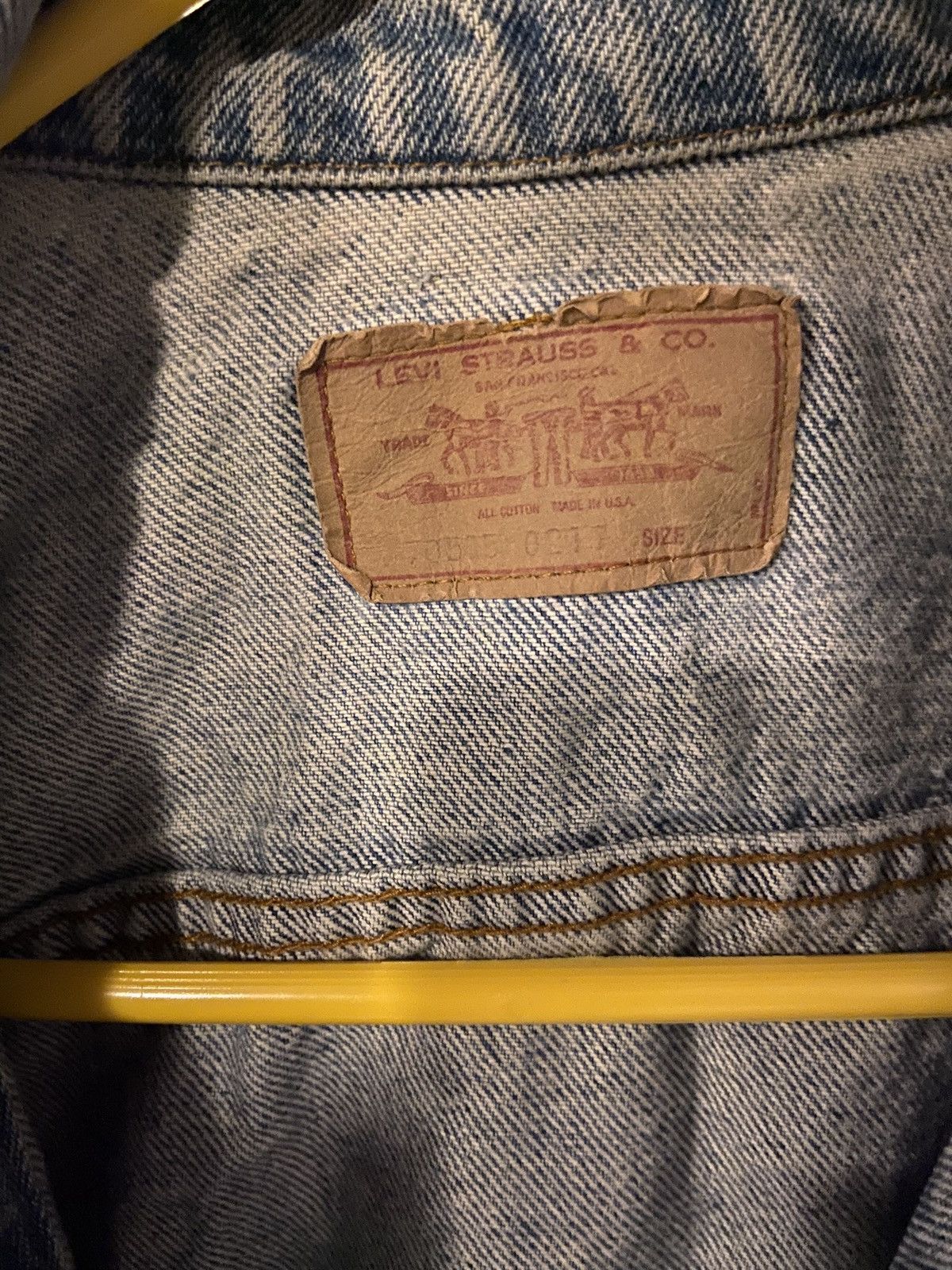 Levi's Vintage Clothing Vintage Levis Denim Jacket Size US M / EU 48-50 / 2 - 2 Thumbnail