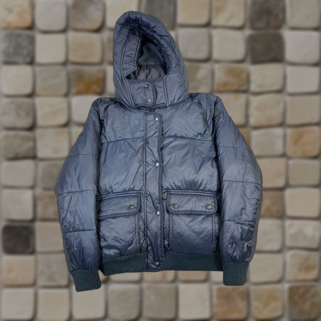Abercrombie & Fitch Abercrombie & Fitch Jacket Womens Small Blue Insulated Full Zip Size S / US 4 / IT 40 - 1 Thumbnail